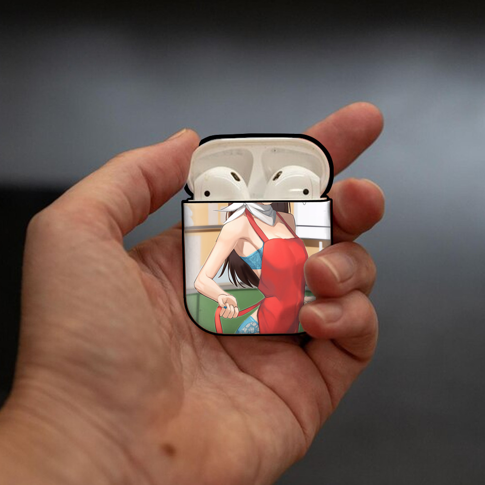 EVA 新世紀エヴァンゲリオン AirPods 第2世代保護ケース ハードシェル ブラック 耐衝撃・防指紋・カラビナ付き