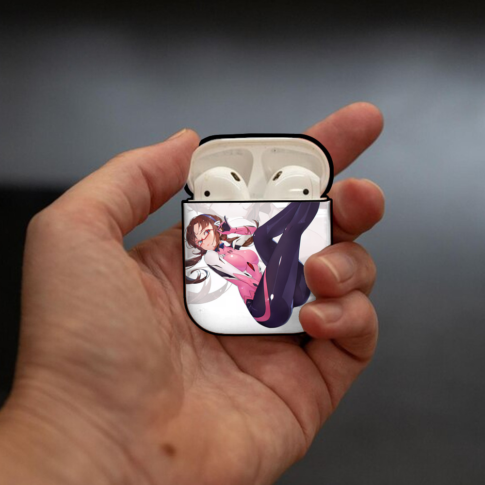 EVA 新世紀エヴァンゲリオン AirPods 第2世代保護ケース ハードシェル ブラック 耐衝撃・防指紋・カラビナ付き