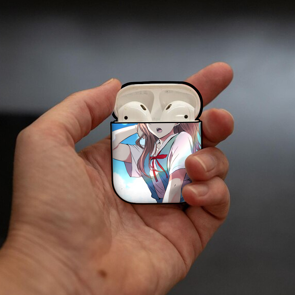 EVA 新世紀エヴァンゲリオン AirPods 第2世代保護ケース ハードシェル ブラック 耐衝撃・防指紋・カラビナ付き