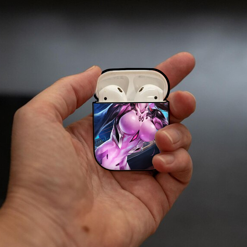 EVA 新世紀エヴァンゲリオン AirPods 第2世代保護ケース ハードシェル ブラック 耐衝撃・防指紋・カラビナ付き