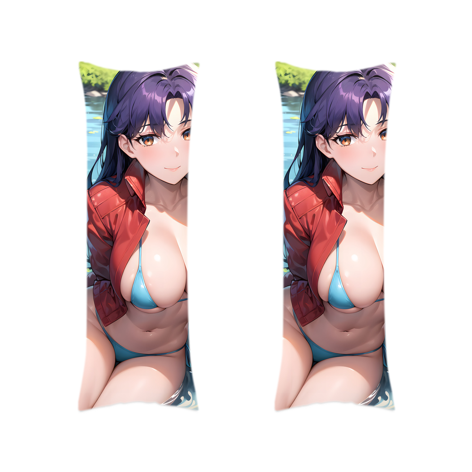 （画像用） EVA 新世紀エヴァンゲリオン ロング抱き枕カバー 両面プリントタイプ（サイズ選択可）