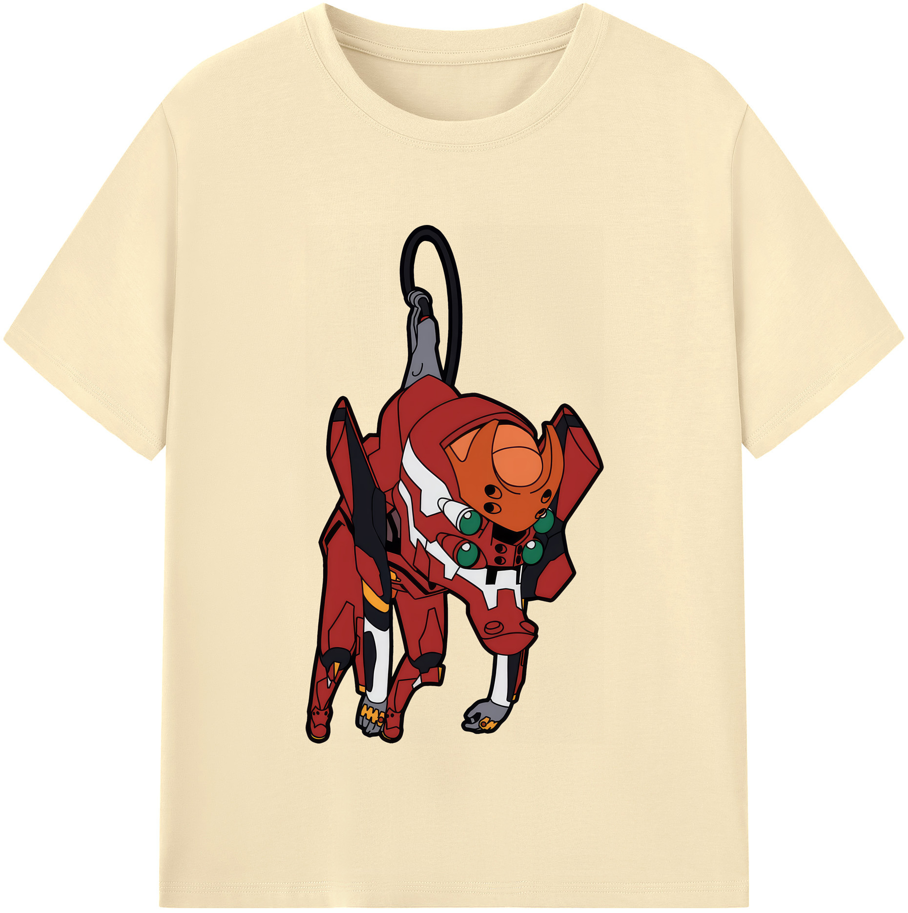 （画像用） EVA 新世紀エヴァンゲリオン 綿100％半袖Tシャツ（フロントプリント）