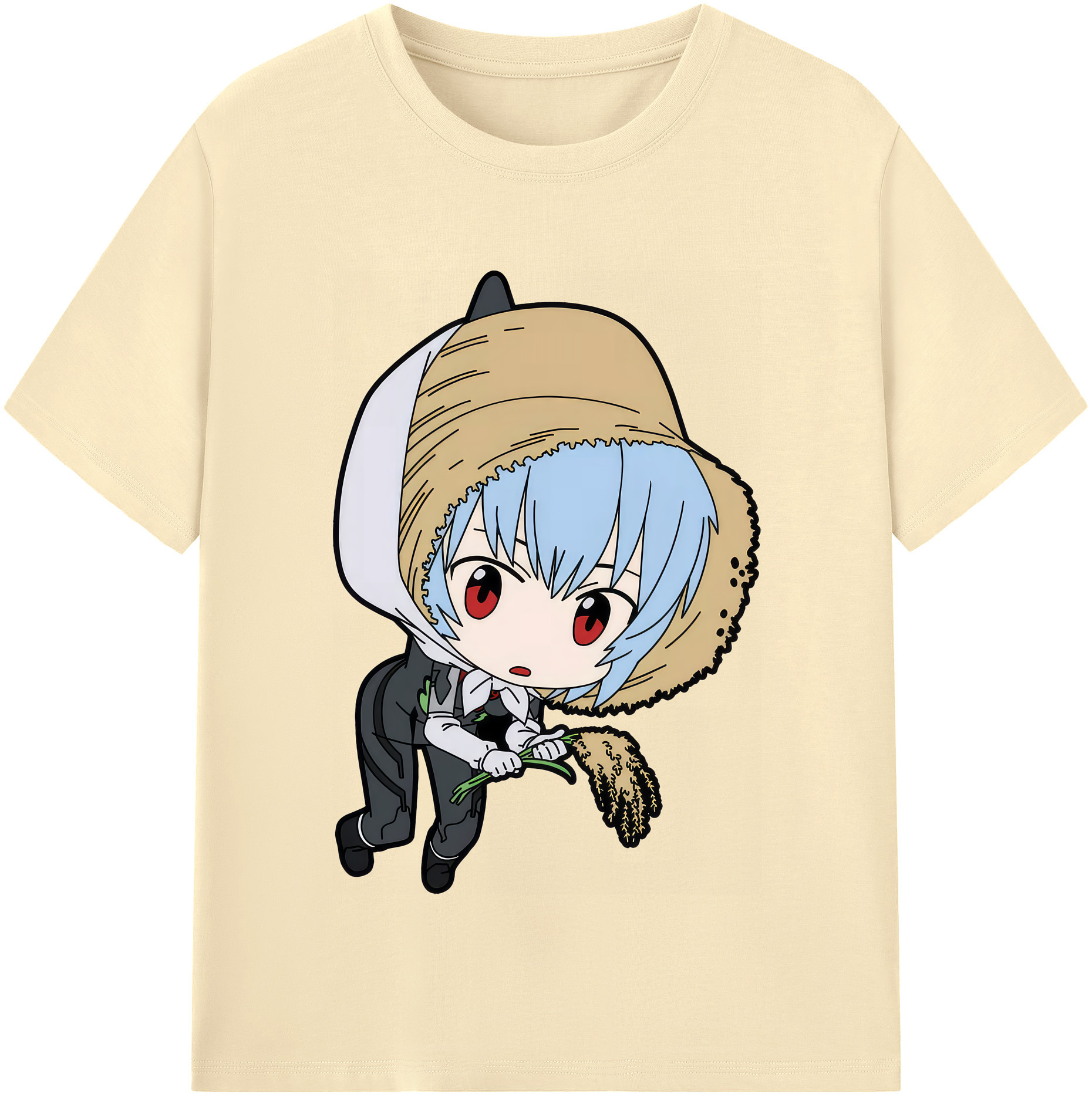 （画像用） EVA 新世紀エヴァンゲリオン 綿100％半袖Tシャツ（フロントプリント）