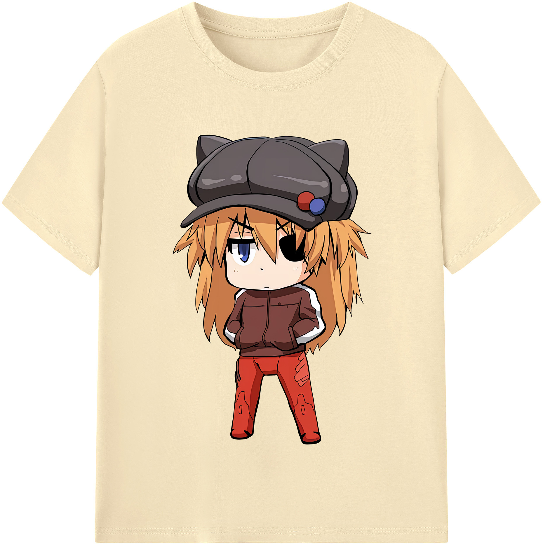 （画像用） EVA 新世紀エヴァンゲリオン 綿100％半袖Tシャツ（フロントプリント）