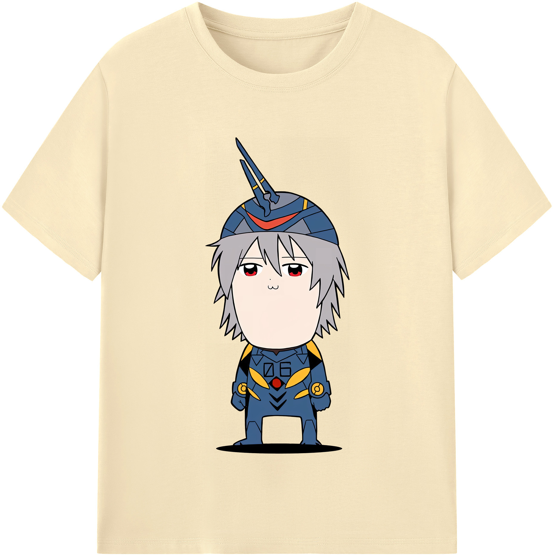 （画像用） EVA 新世紀エヴァンゲリオン 綿100％半袖Tシャツ（フロントプリント）