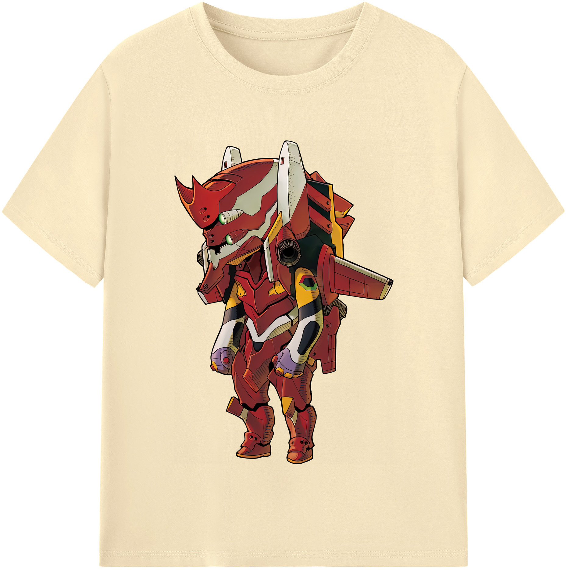 （画像用） EVA 新世紀エヴァンゲリオン 綿100％半袖Tシャツ（フロントプリント）