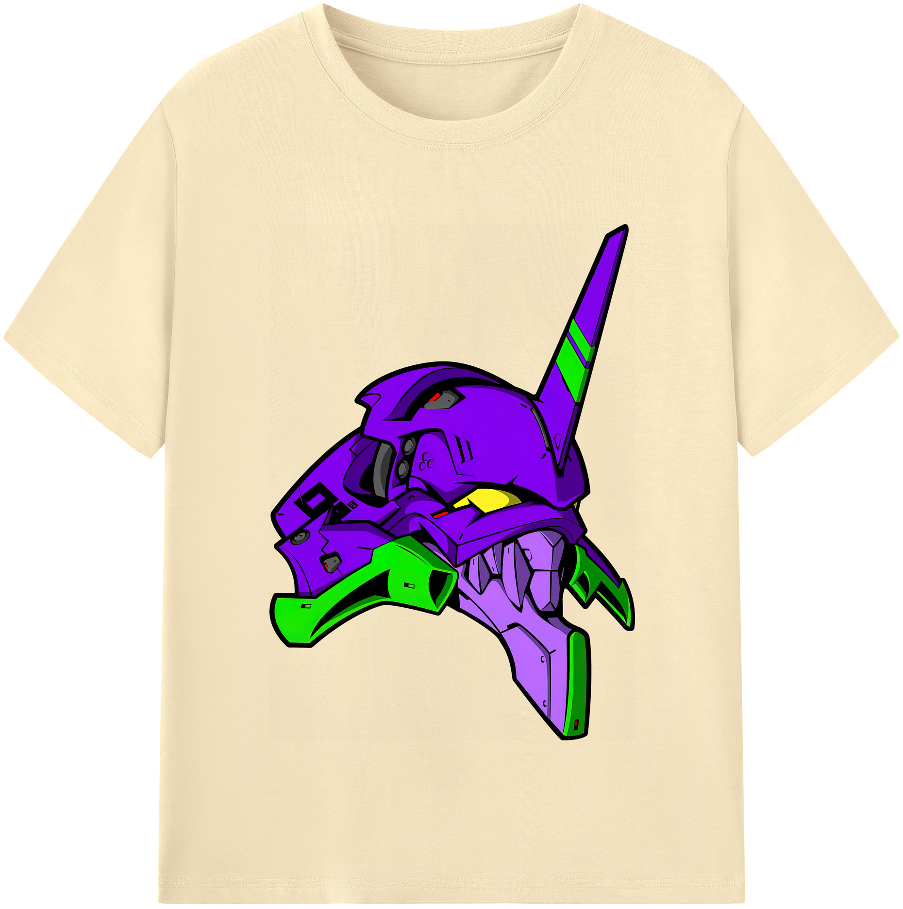（画像用） EVA 新世紀エヴァンゲリオン 綿100％半袖Tシャツ（フロントプリント）