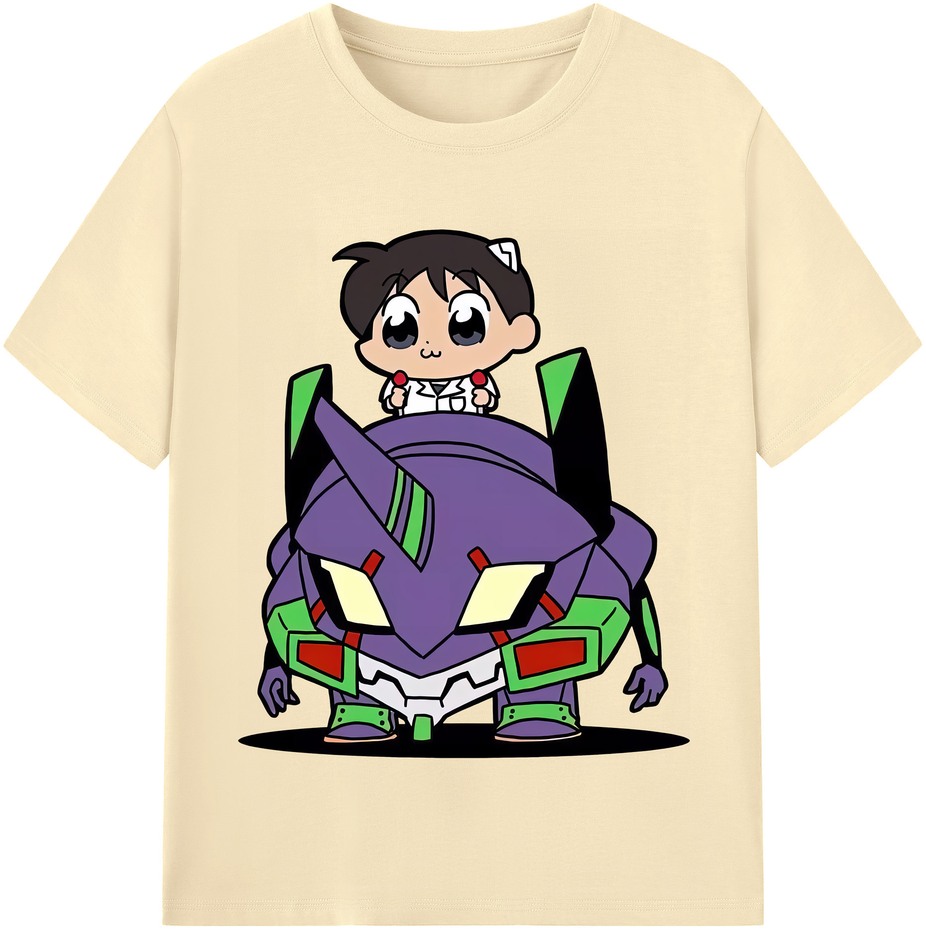 （画像用） EVA 新世紀エヴァンゲリオン 綿100％半袖Tシャツ（フロントプリント）