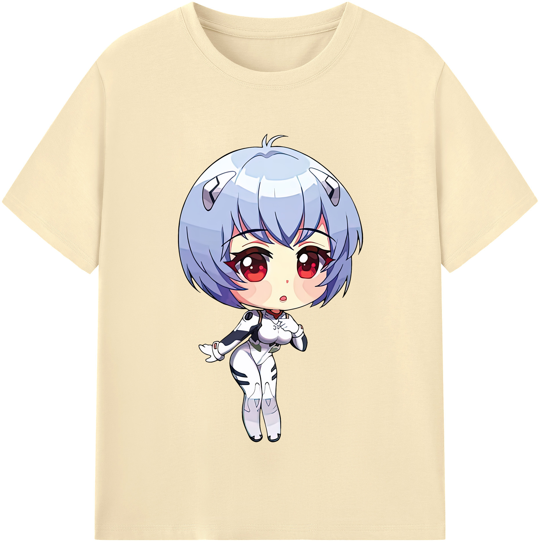 （画像用） EVA 新世紀エヴァンゲリオン 綿100％半袖Tシャツ（フロントプリント）