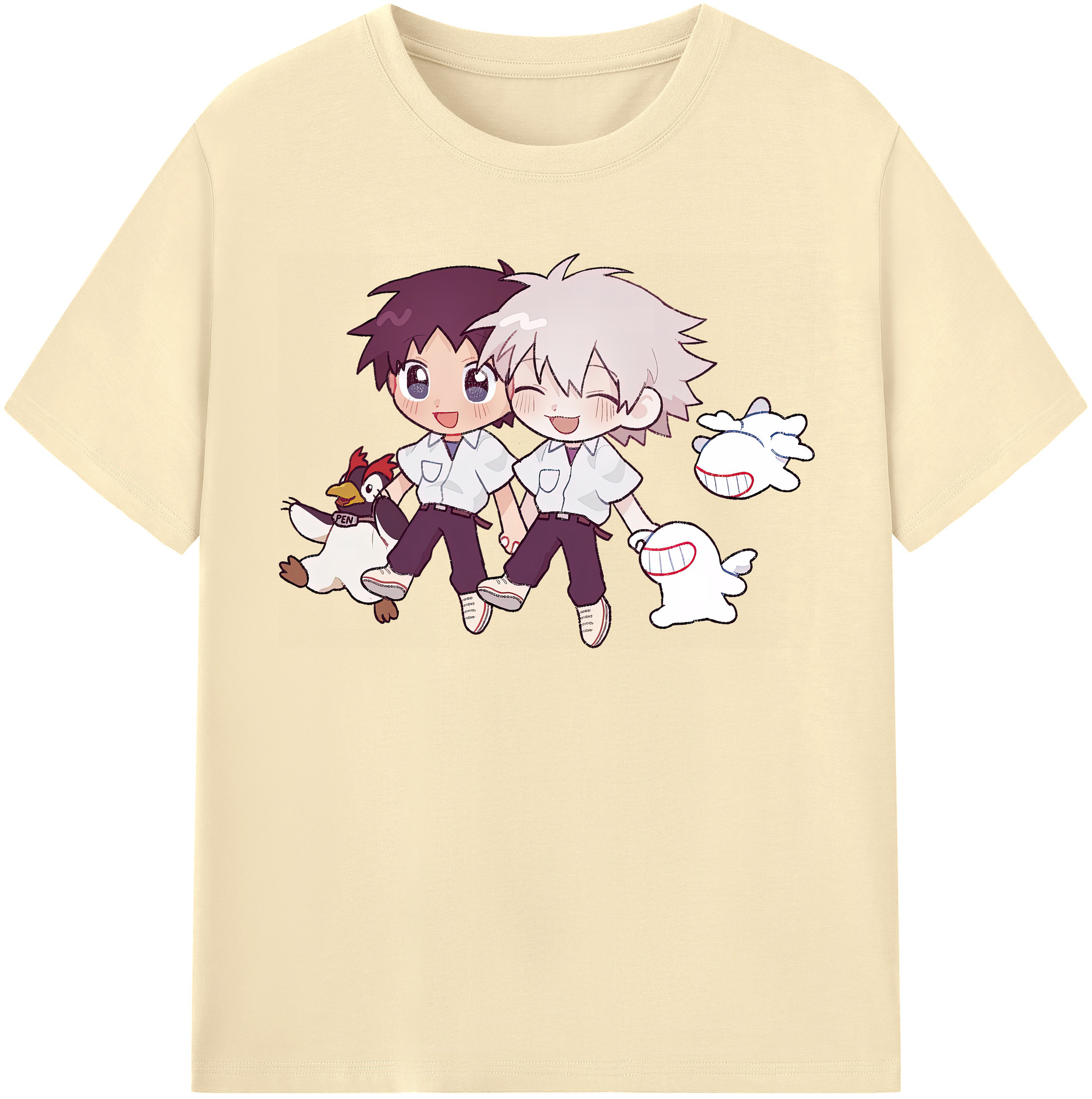（画像用） EVA 新世紀エヴァンゲリオン 綿100％半袖Tシャツ（フロントプリント）