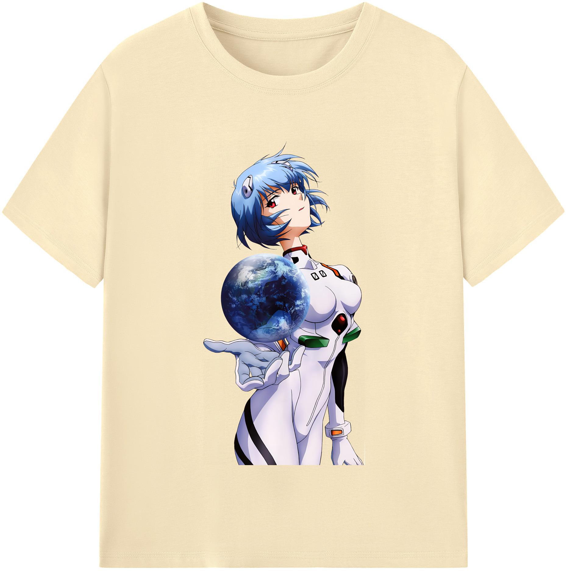 （画像用） EVA 新世紀エヴァンゲリオン 綿100％半袖Tシャツ（フロントプリント）