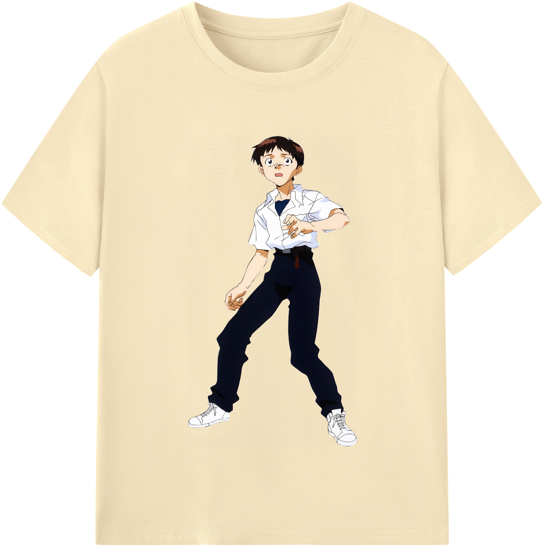 （画像用） EVA 新世紀エヴァンゲリオン 綿100％半袖Tシャツ（フロントプリント）