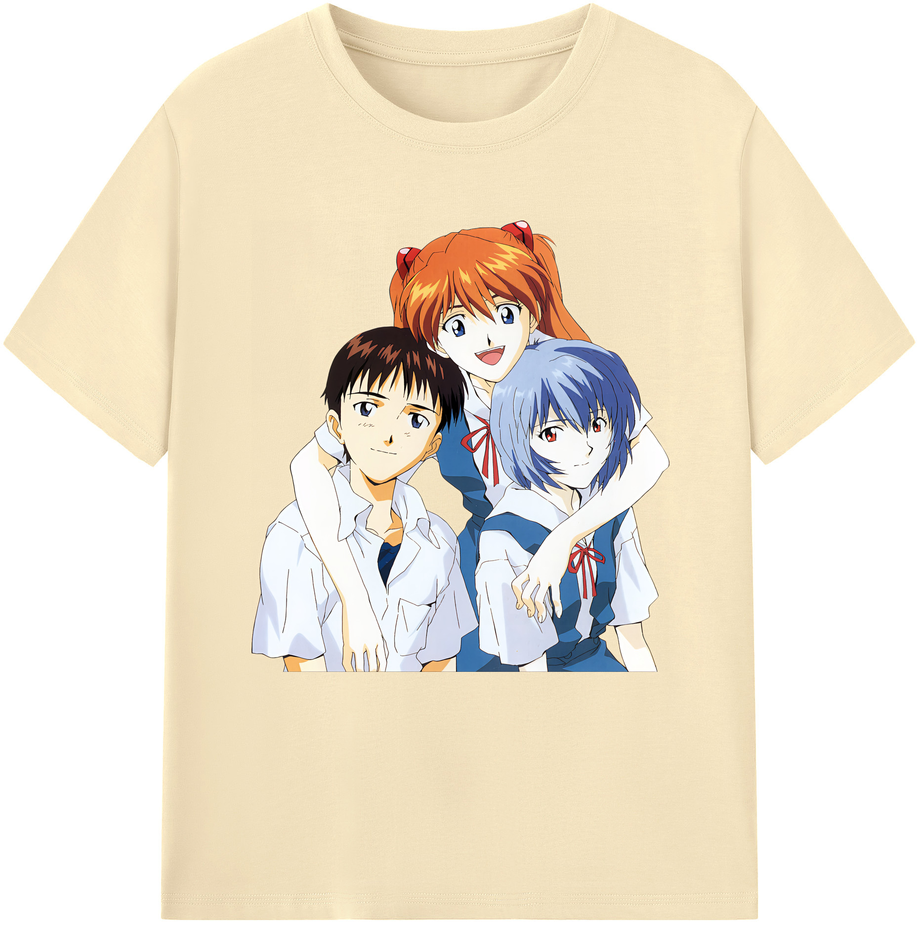 （画像用） EVA 新世紀エヴァンゲリオン 綿100％半袖Tシャツ（フロントプリント）