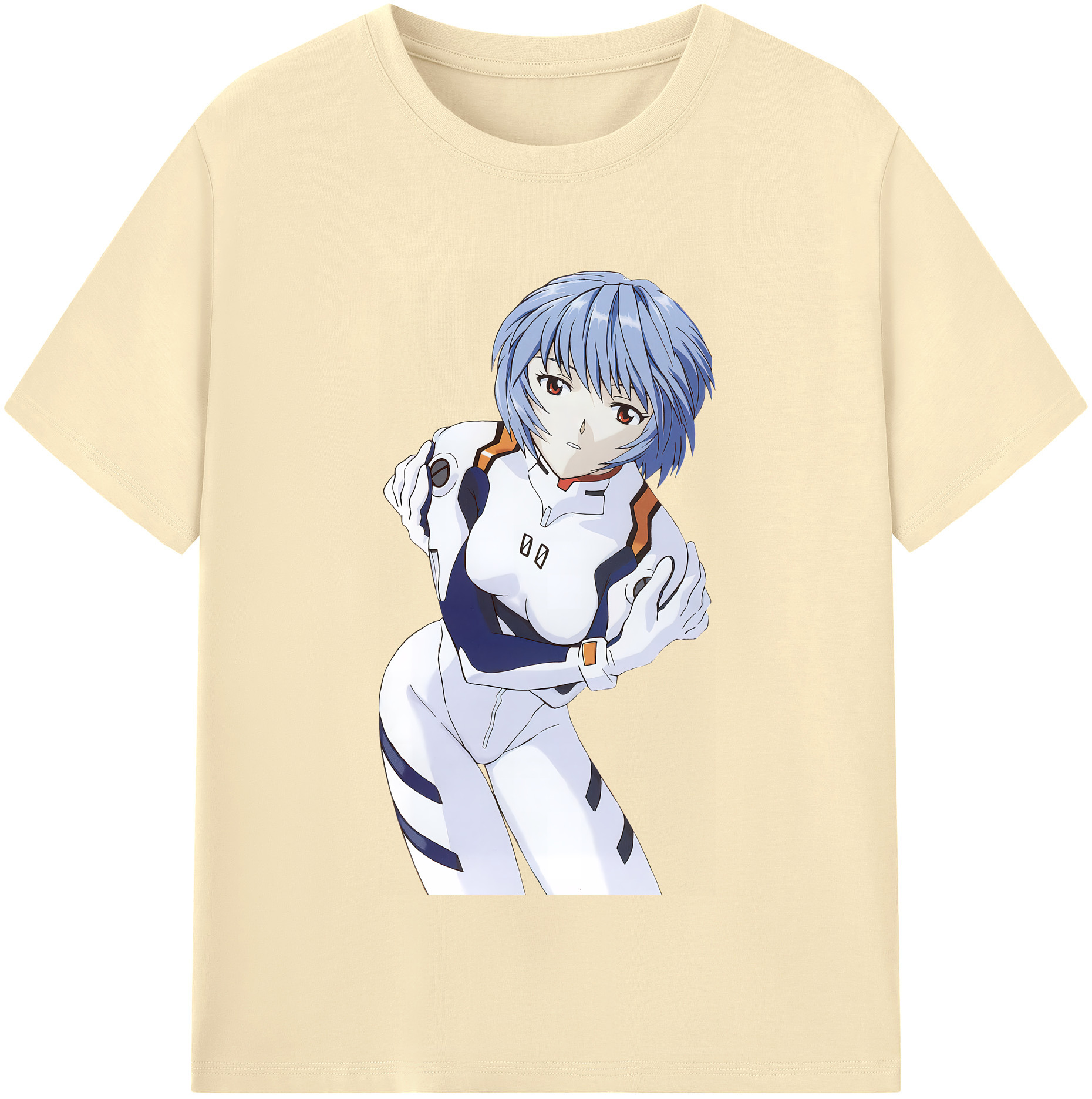 （画像用） EVA 新世紀エヴァンゲリオン 綿100％半袖Tシャツ（フロントプリント）