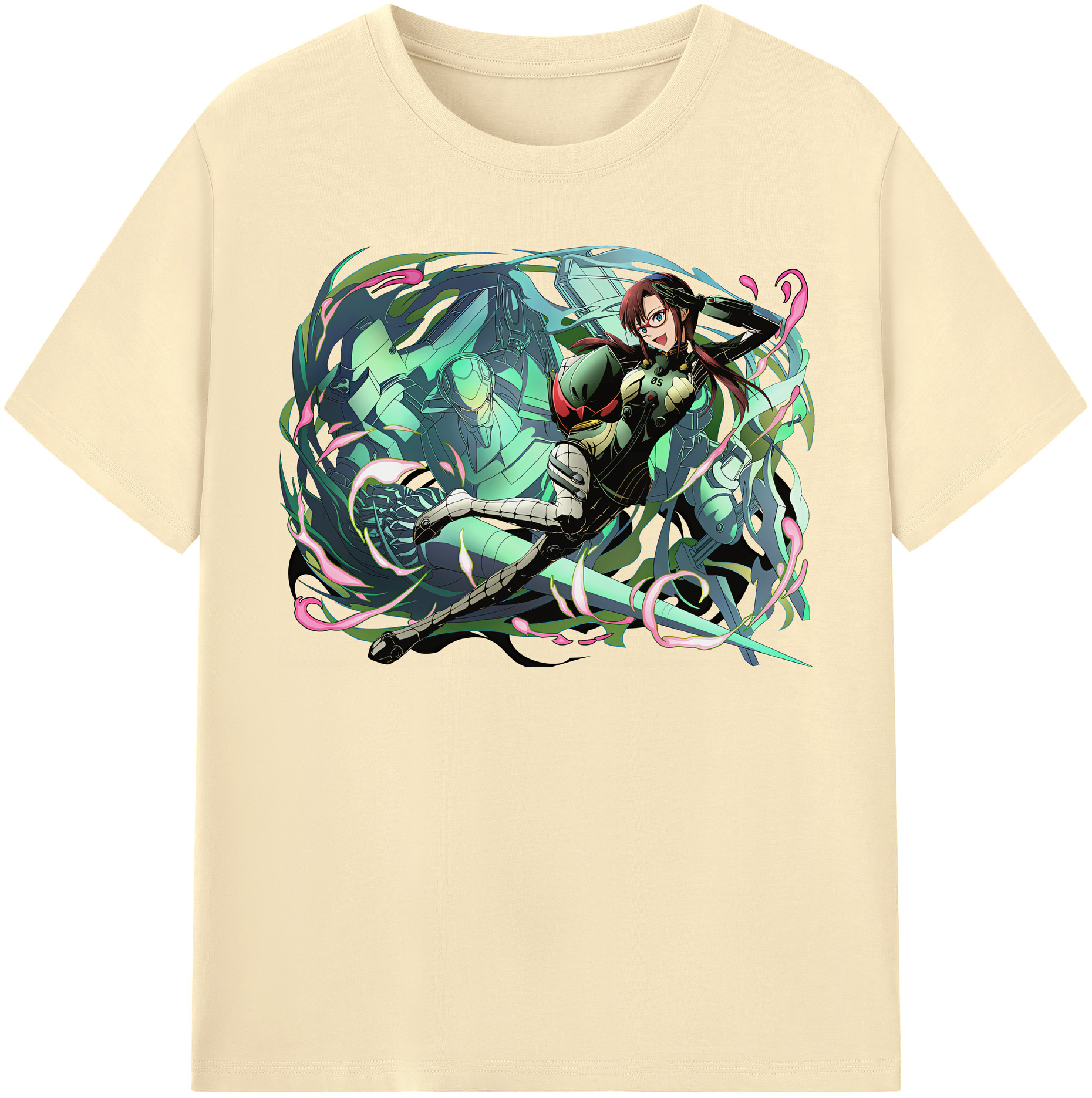 （画像用） EVA 新世紀エヴァンゲリオン 綿100％半袖Tシャツ（フロントプリント）