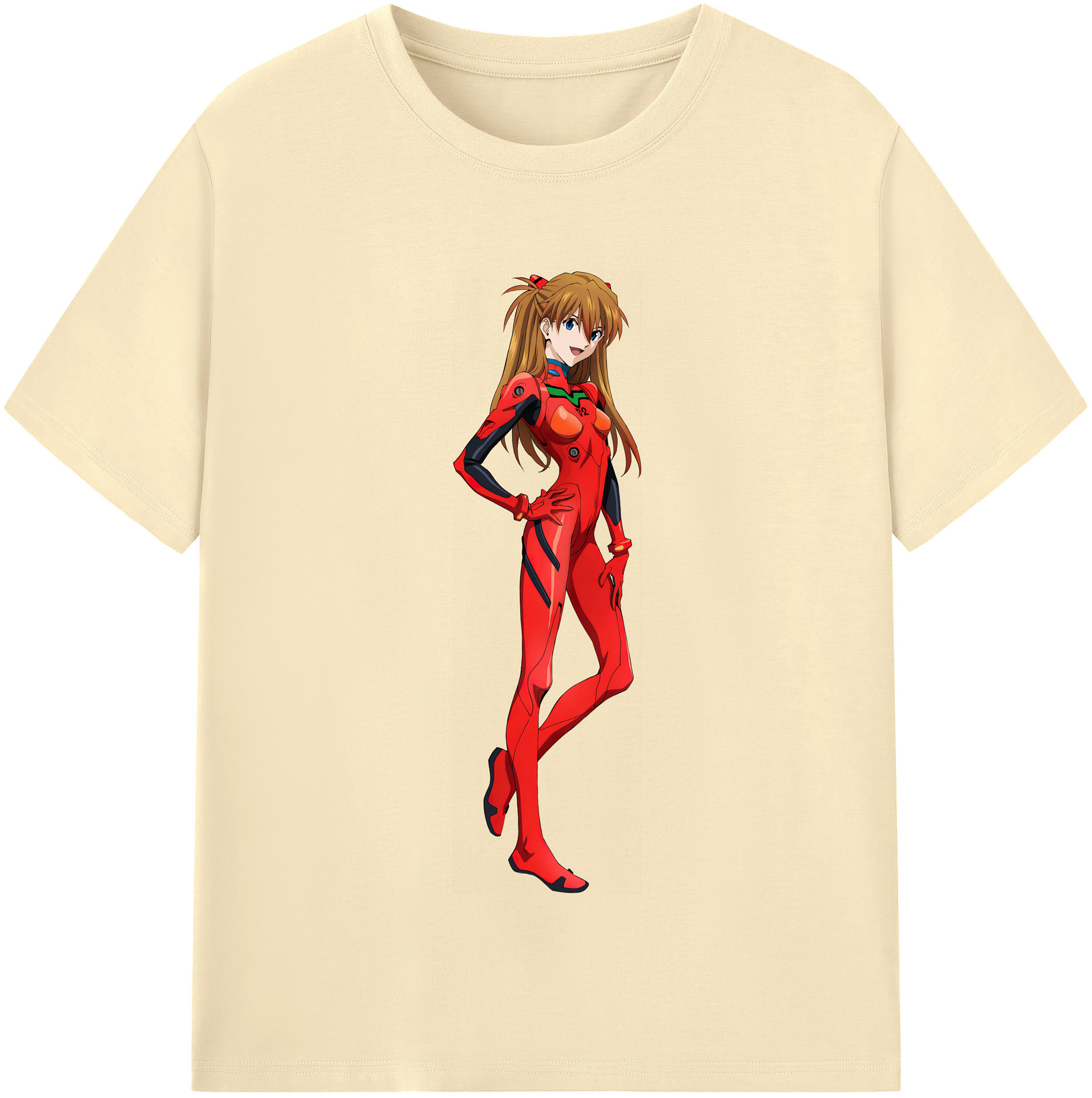 （画像用） EVA 新世紀エヴァンゲリオン 綿100％半袖Tシャツ（フロントプリント）