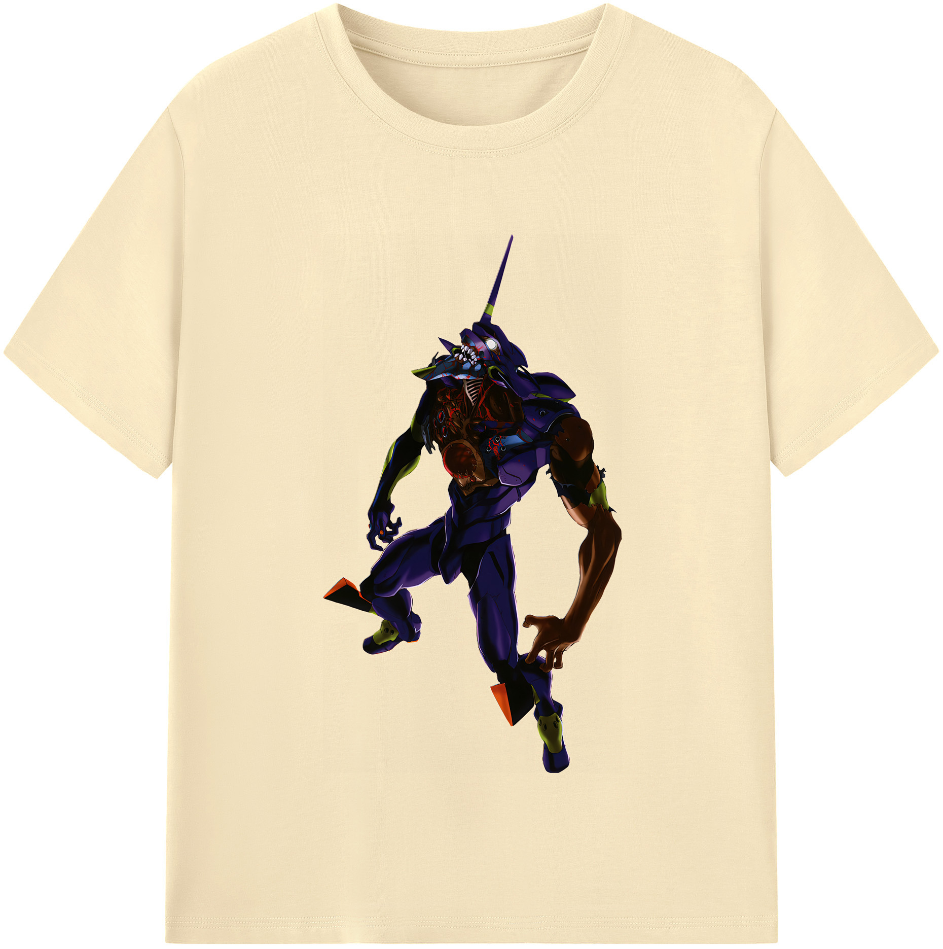 （画像用） EVA 新世紀エヴァンゲリオン 綿100％半袖Tシャツ（フロントプリント）