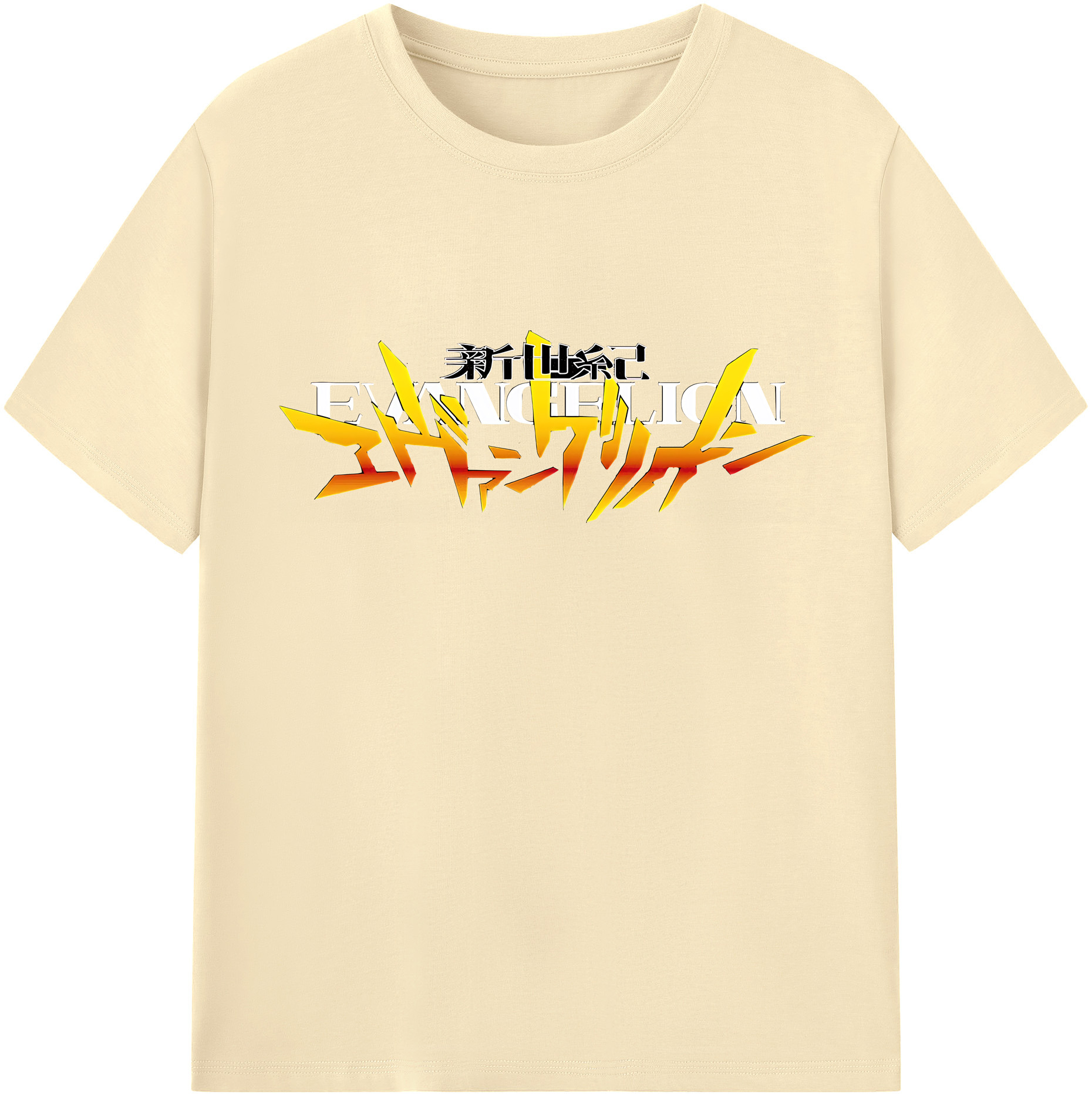 （画像用） EVA 新世紀エヴァンゲリオン 綿100％半袖Tシャツ（フロントプリント）