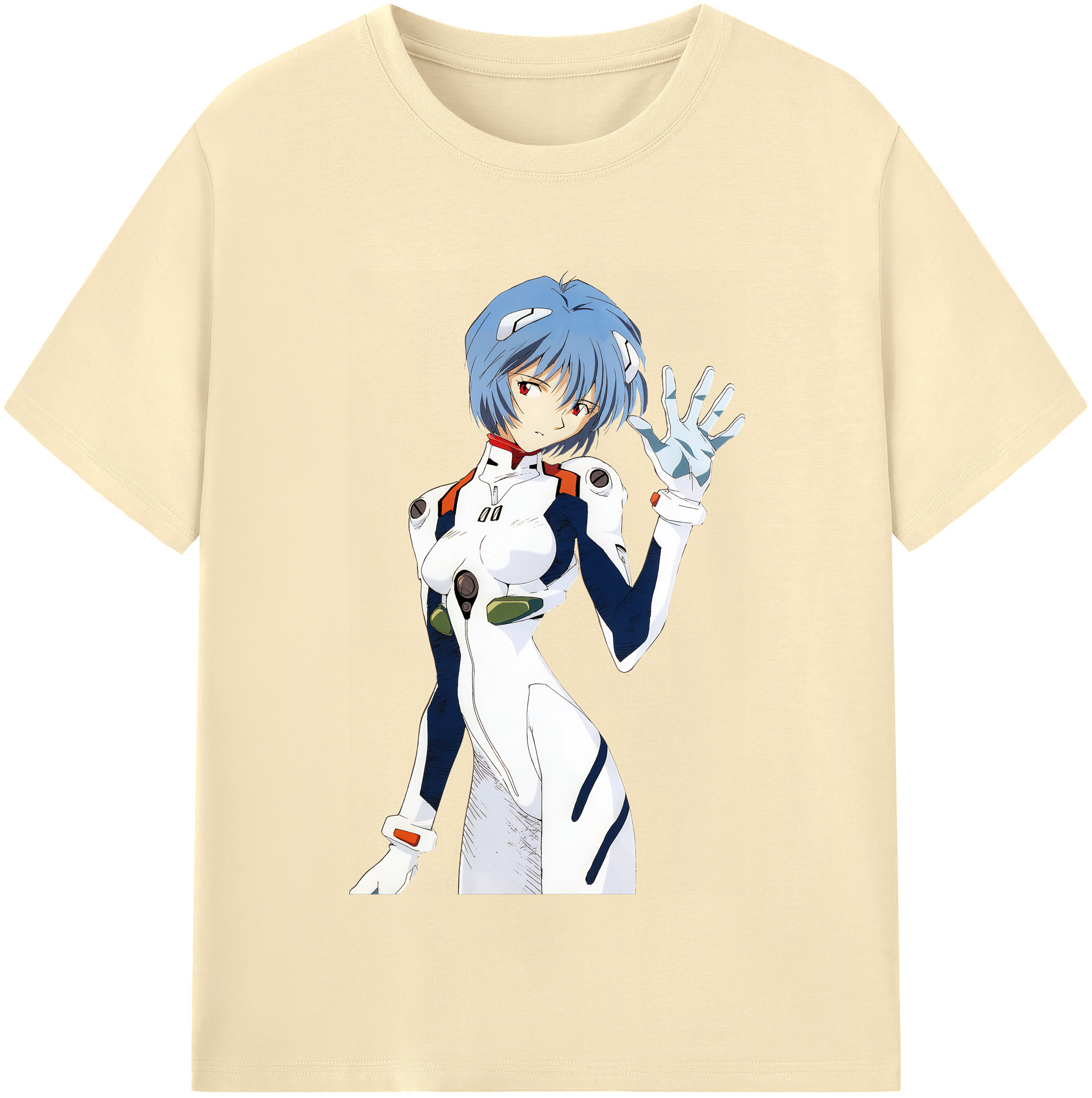 （画像用） EVA 新世紀エヴァンゲリオン 綿100％半袖Tシャツ（フロントプリント）
