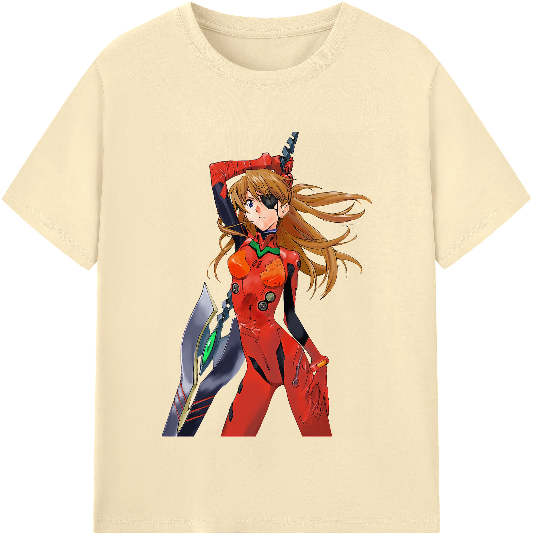 （画像用） EVA 新世紀エヴァンゲリオン 綿100％半袖Tシャツ（フロントプリント）