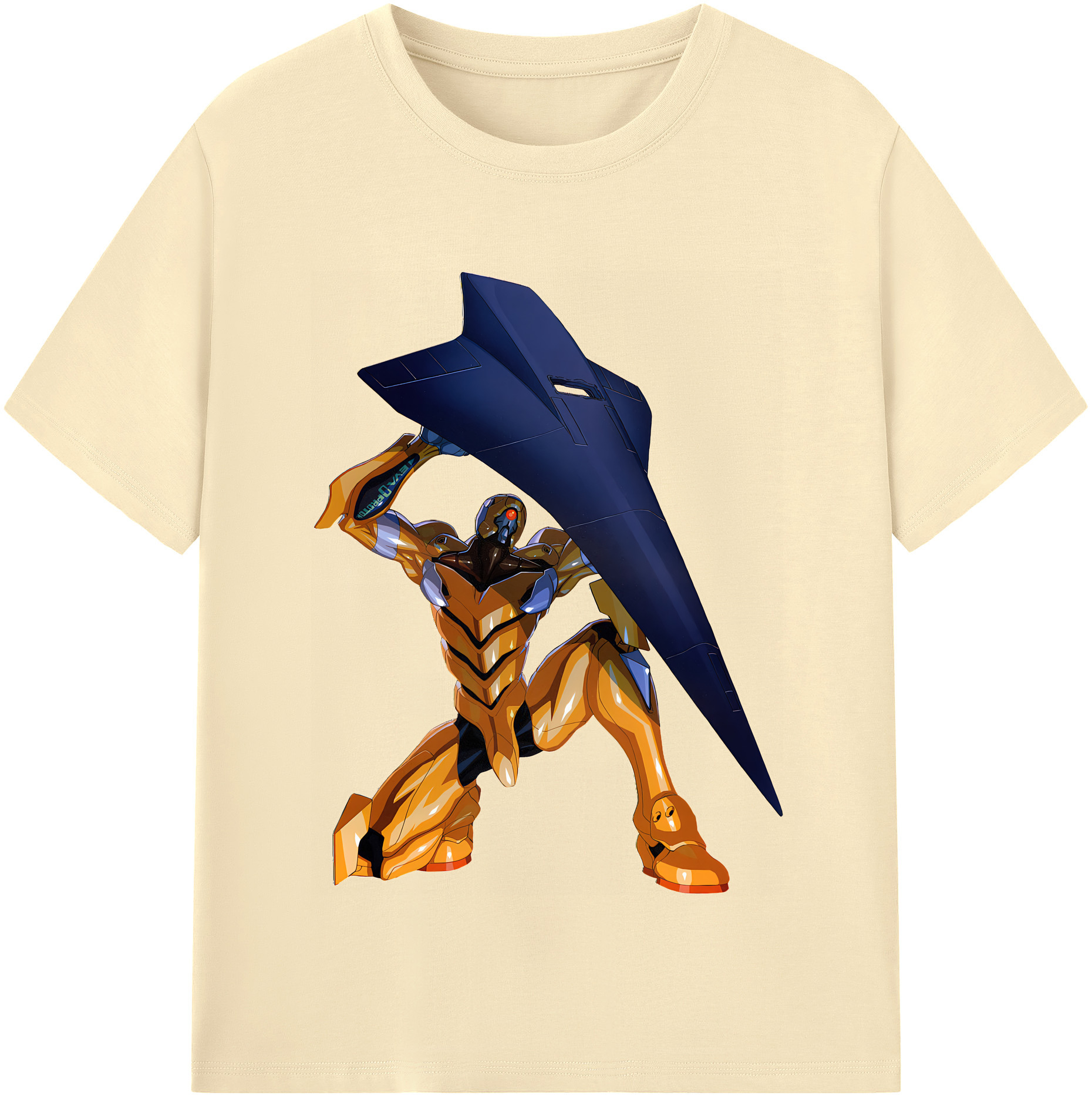 （画像用） EVA 新世紀エヴァンゲリオン 綿100％半袖Tシャツ（フロントプリント）