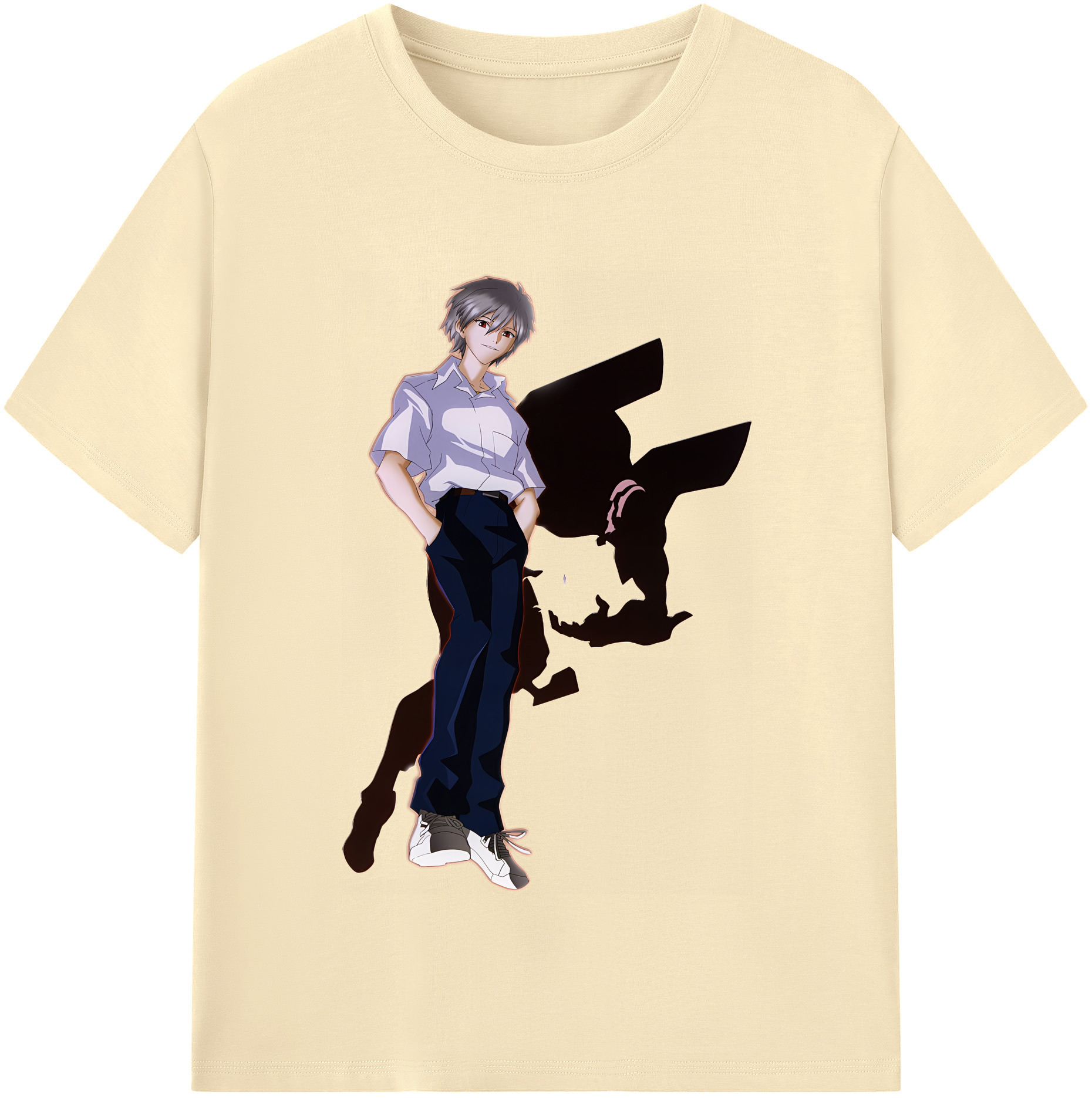 （画像用） EVA 新世紀エヴァンゲリオン 綿100％半袖Tシャツ（フロントプリント）