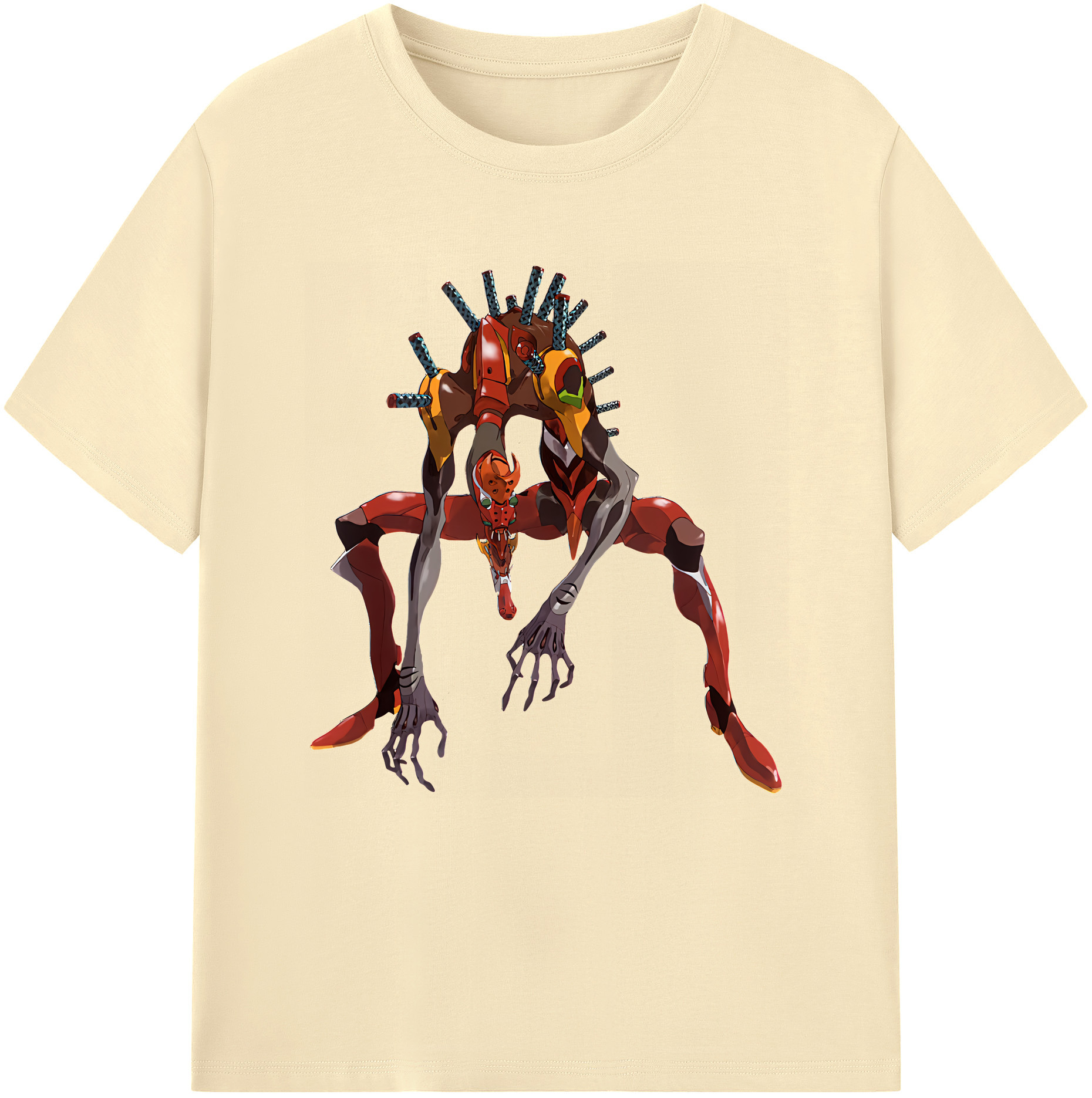 （画像用） EVA 新世紀エヴァンゲリオン 綿100％半袖Tシャツ（フロントプリント）