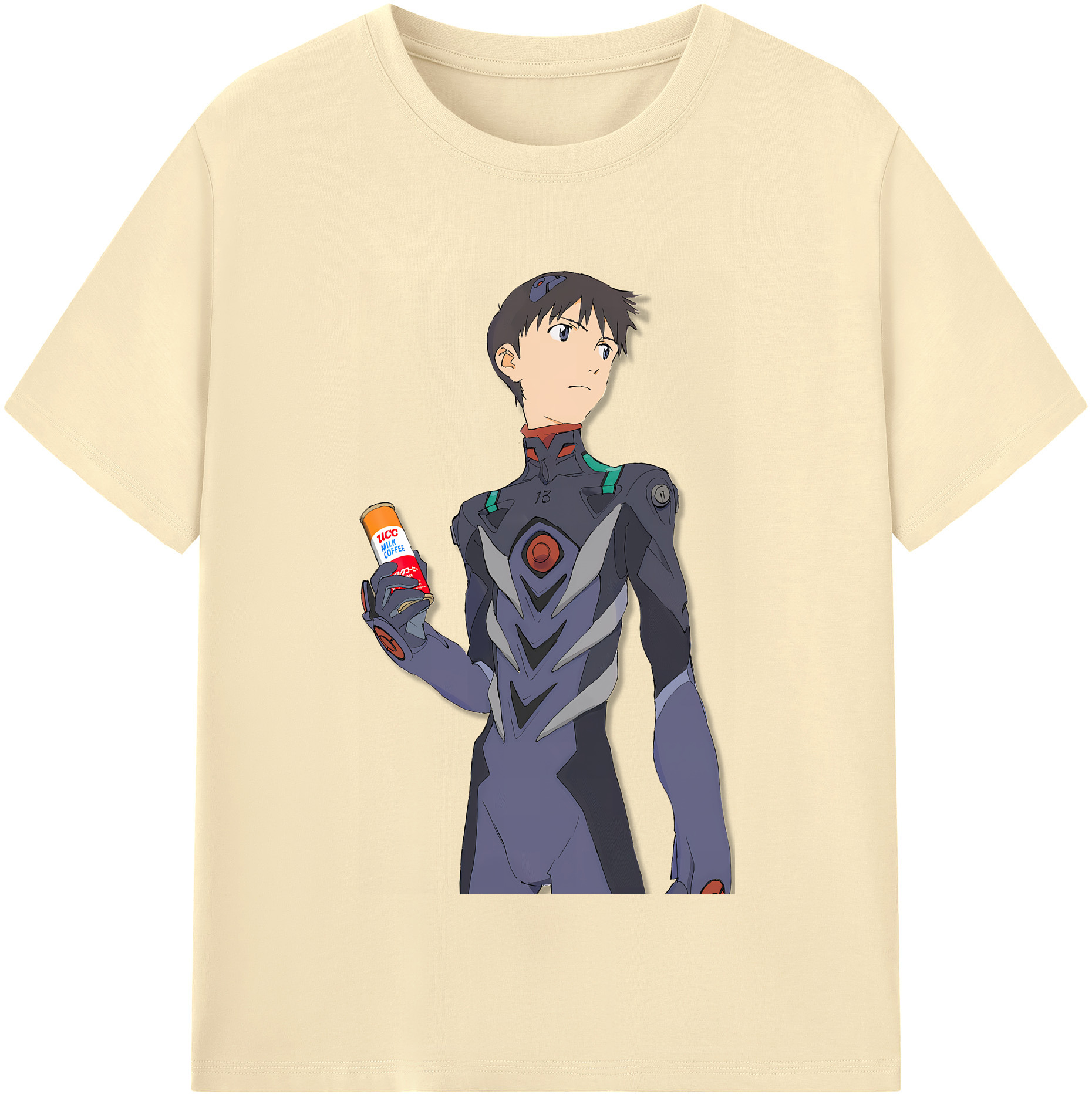 （画像用） EVA 新世紀エヴァンゲリオン 綿100％半袖Tシャツ（フロントプリント）