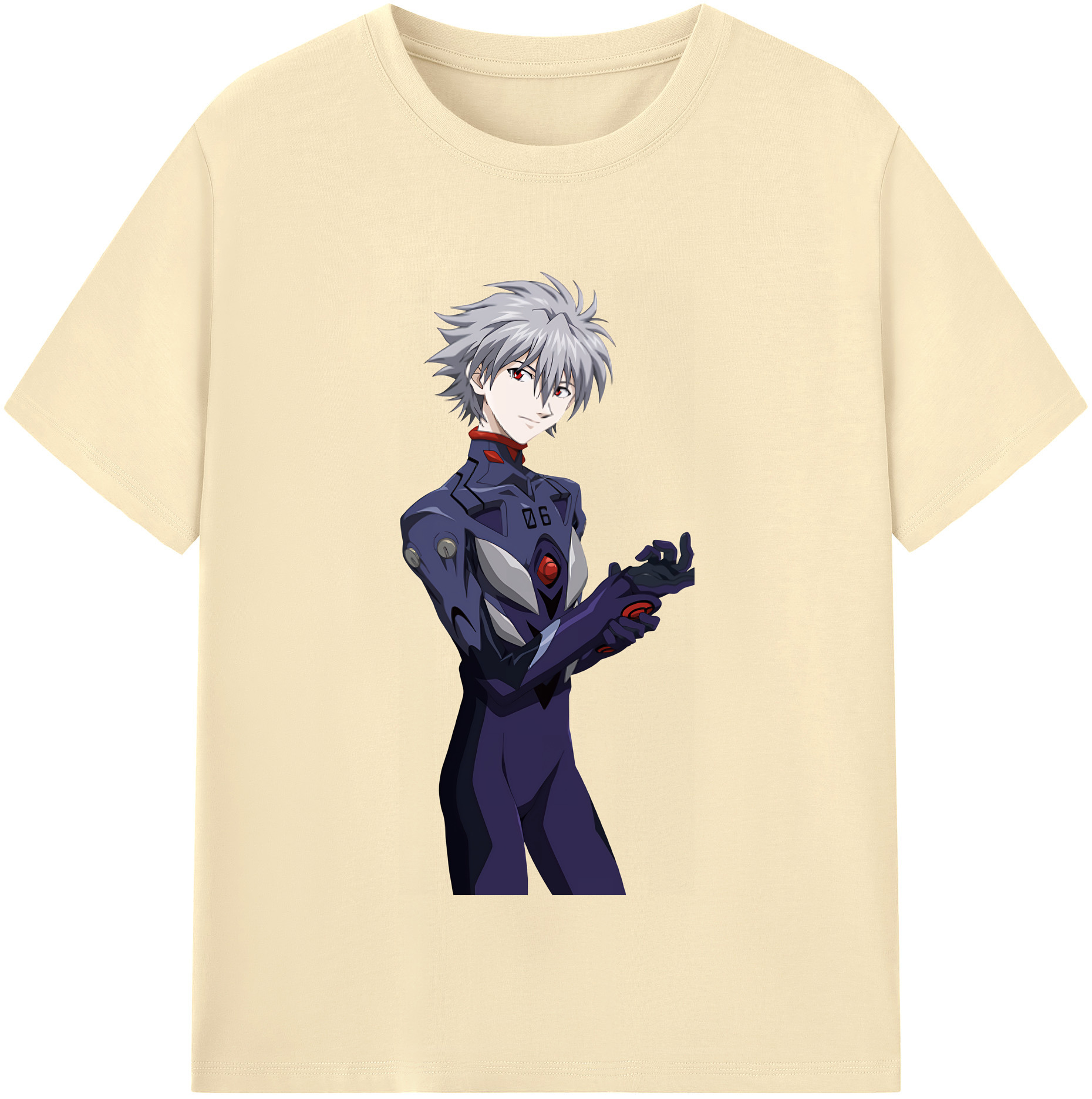 （画像用） EVA 新世紀エヴァンゲリオン 綿100％半袖Tシャツ（フロントプリント）