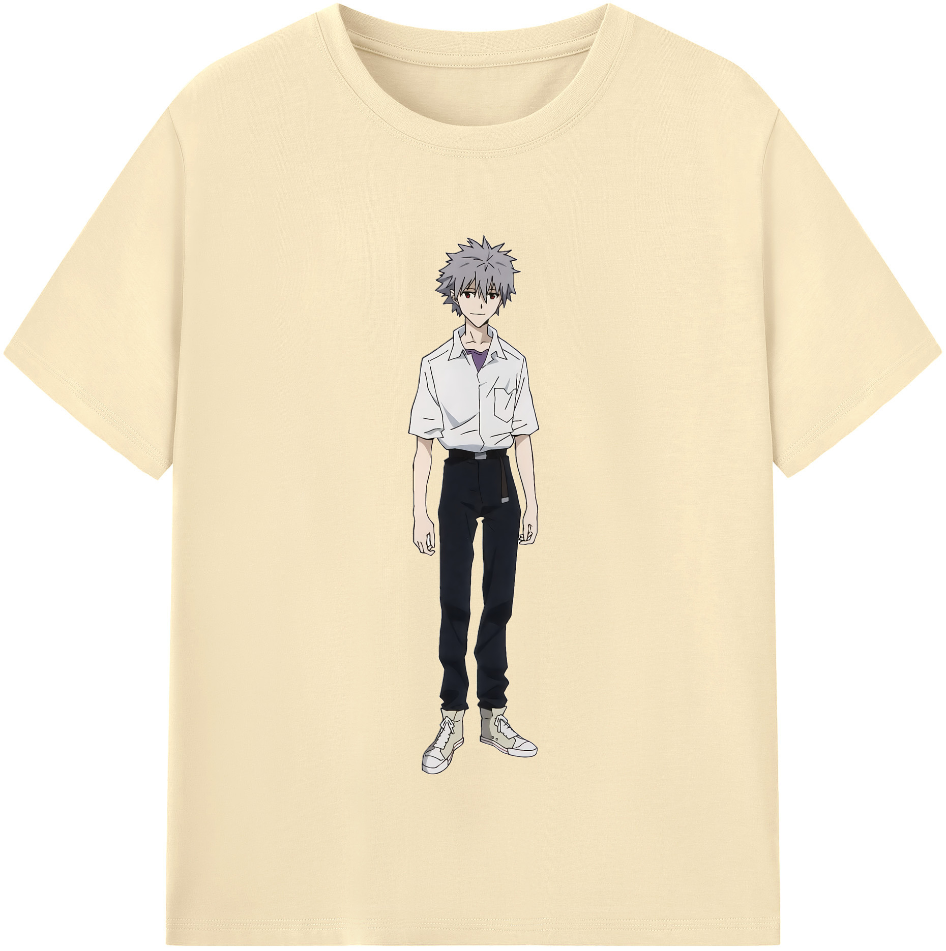 （画像用） EVA 新世紀エヴァンゲリオン 綿100％半袖Tシャツ（フロントプリント）