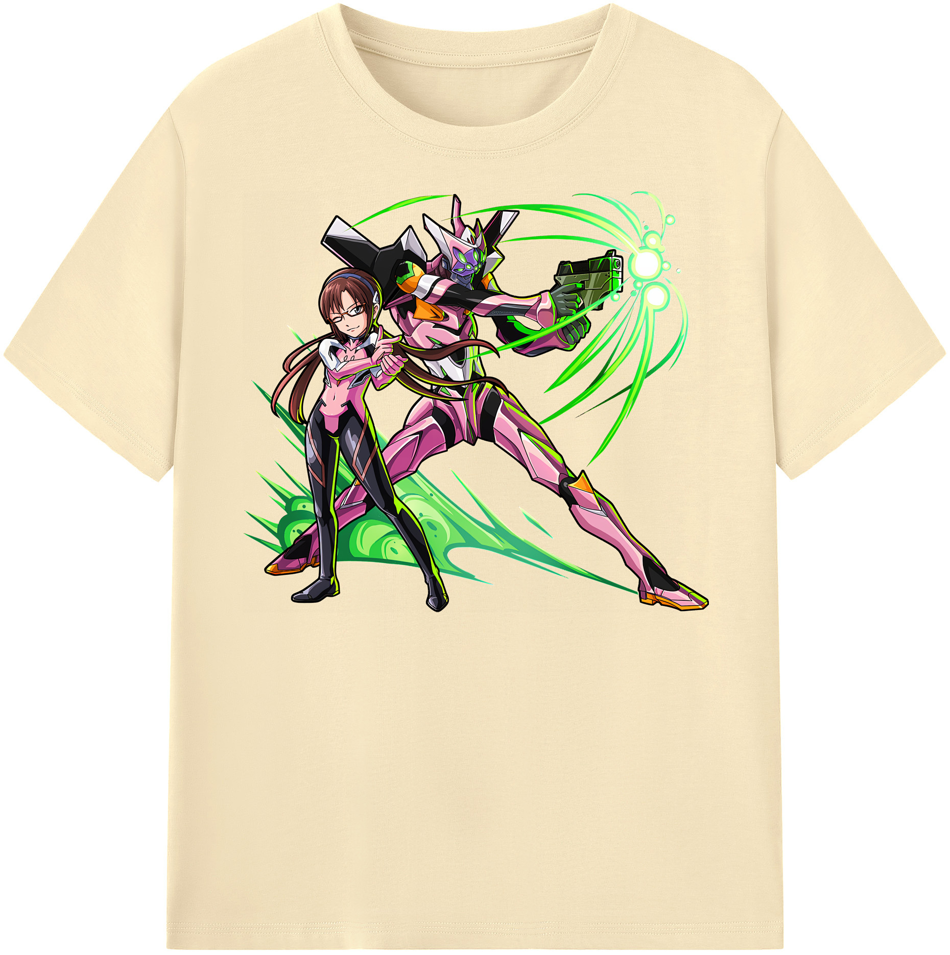 （画像用） EVA 新世紀エヴァンゲリオン 綿100％半袖Tシャツ（フロントプリント）