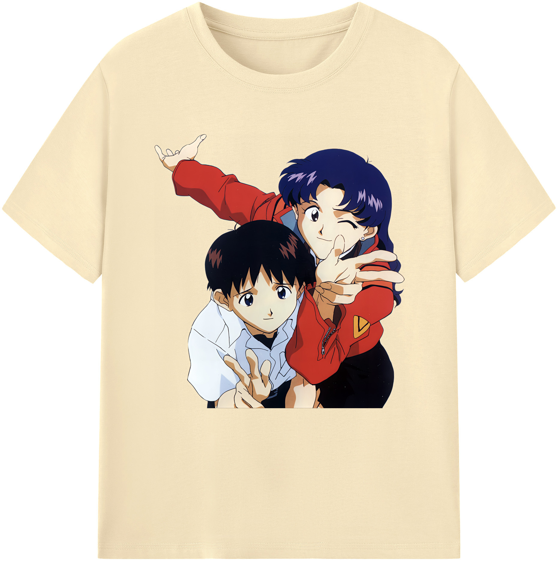 （画像用） EVA 新世紀エヴァンゲリオン 綿100％半袖Tシャツ（フロントプリント）
