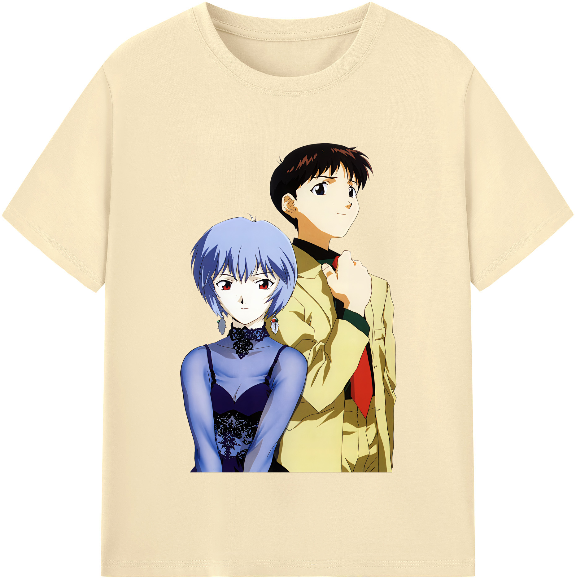 （画像用） EVA 新世紀エヴァンゲリオン 綿100％半袖Tシャツ（フロントプリント）