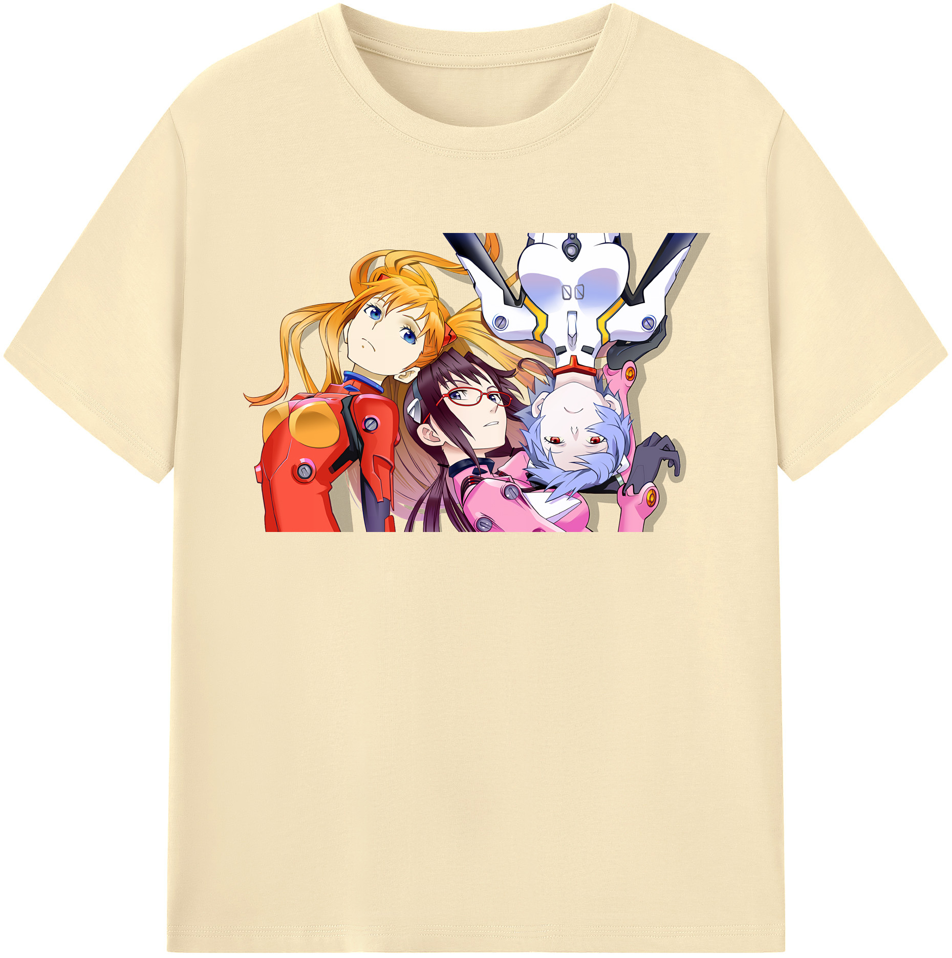 （画像用） EVA 新世紀エヴァンゲリオン 綿100％半袖Tシャツ（フロントプリント）