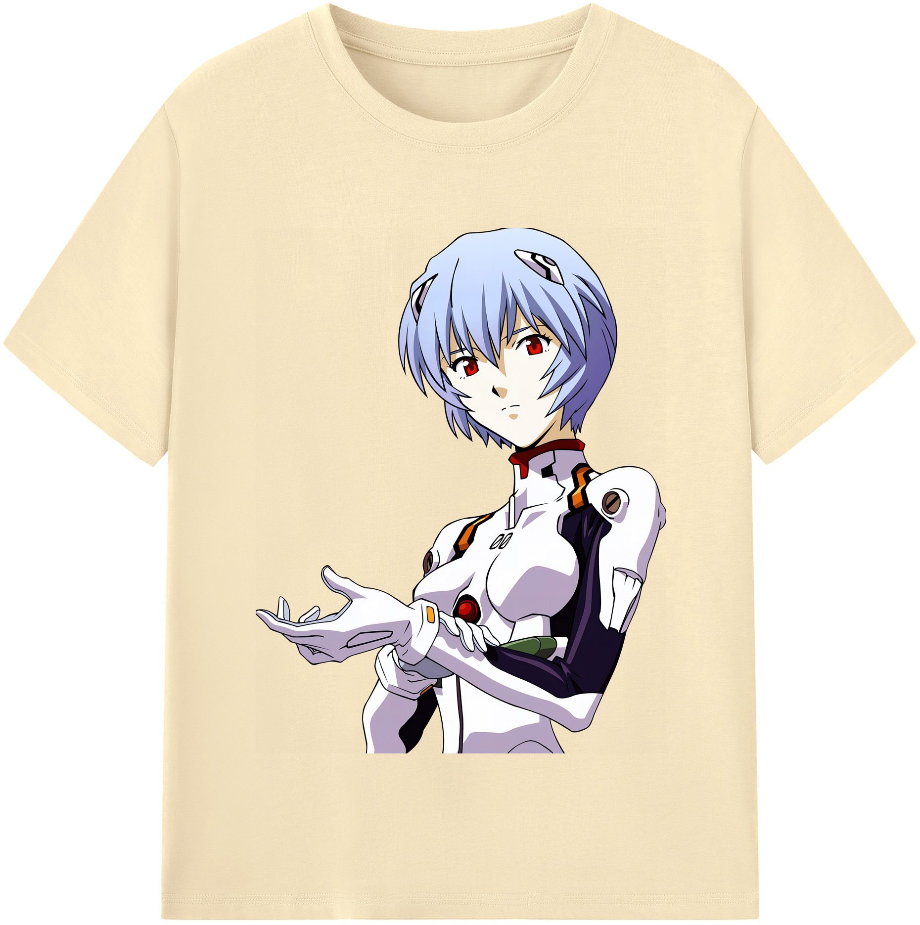 （画像用） EVA 新世紀エヴァンゲリオン 綿100％半袖Tシャツ（フロントプリント）