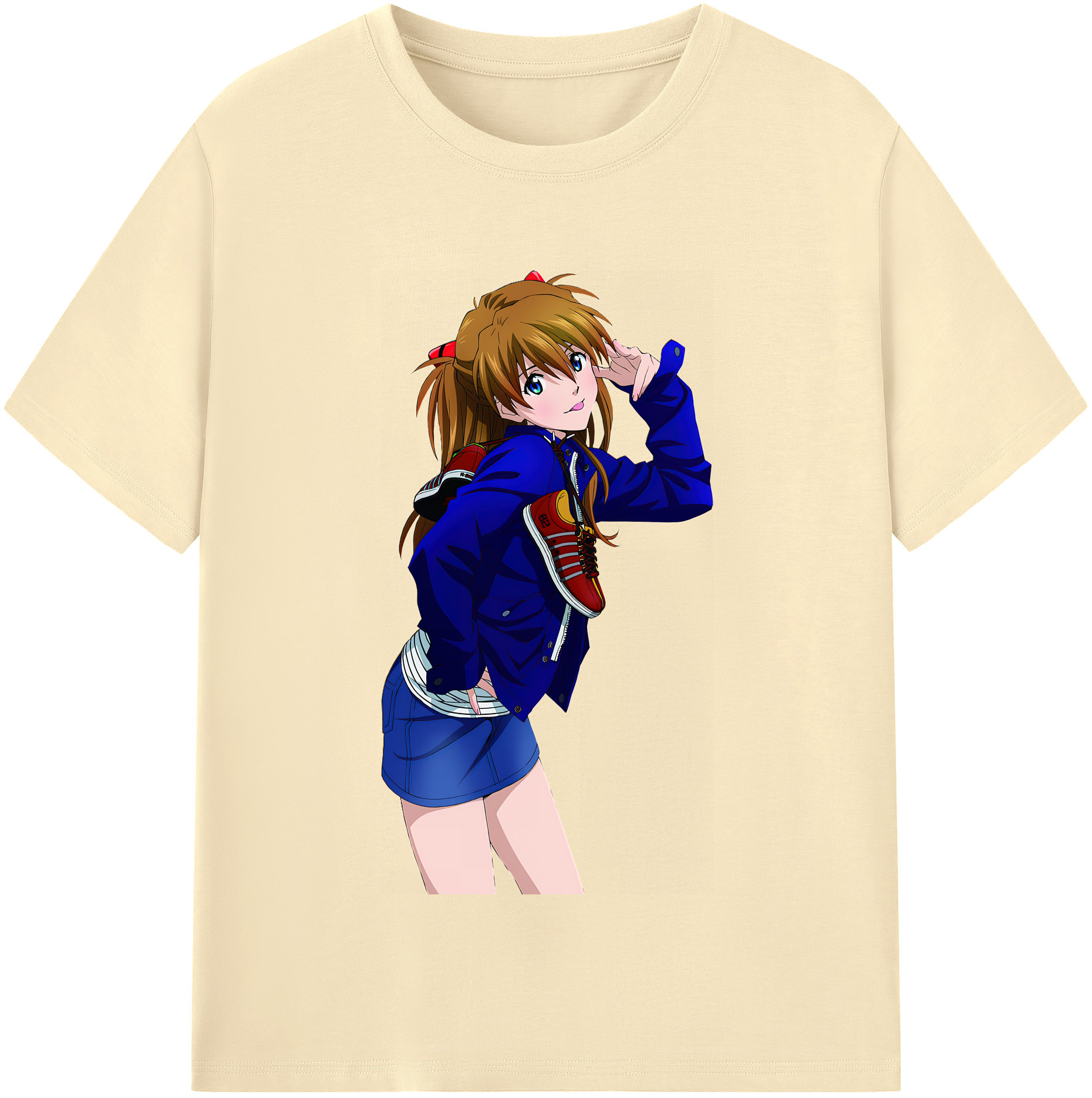 （画像用） EVA 新世紀エヴァンゲリオン 綿100％半袖Tシャツ（フロントプリント）