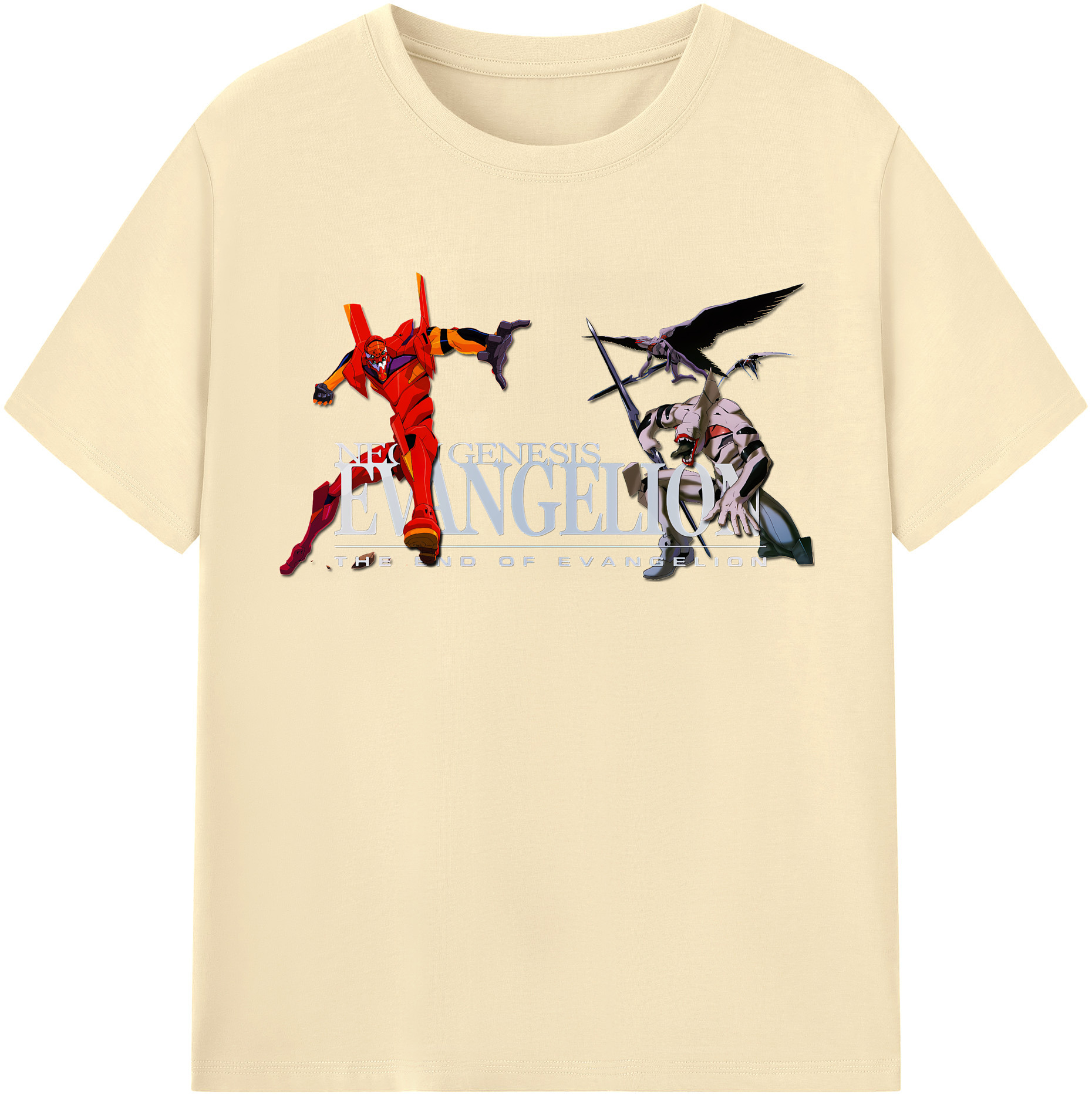 （画像用） EVA 新世紀エヴァンゲリオン 綿100％半袖Tシャツ（フロントプリント）