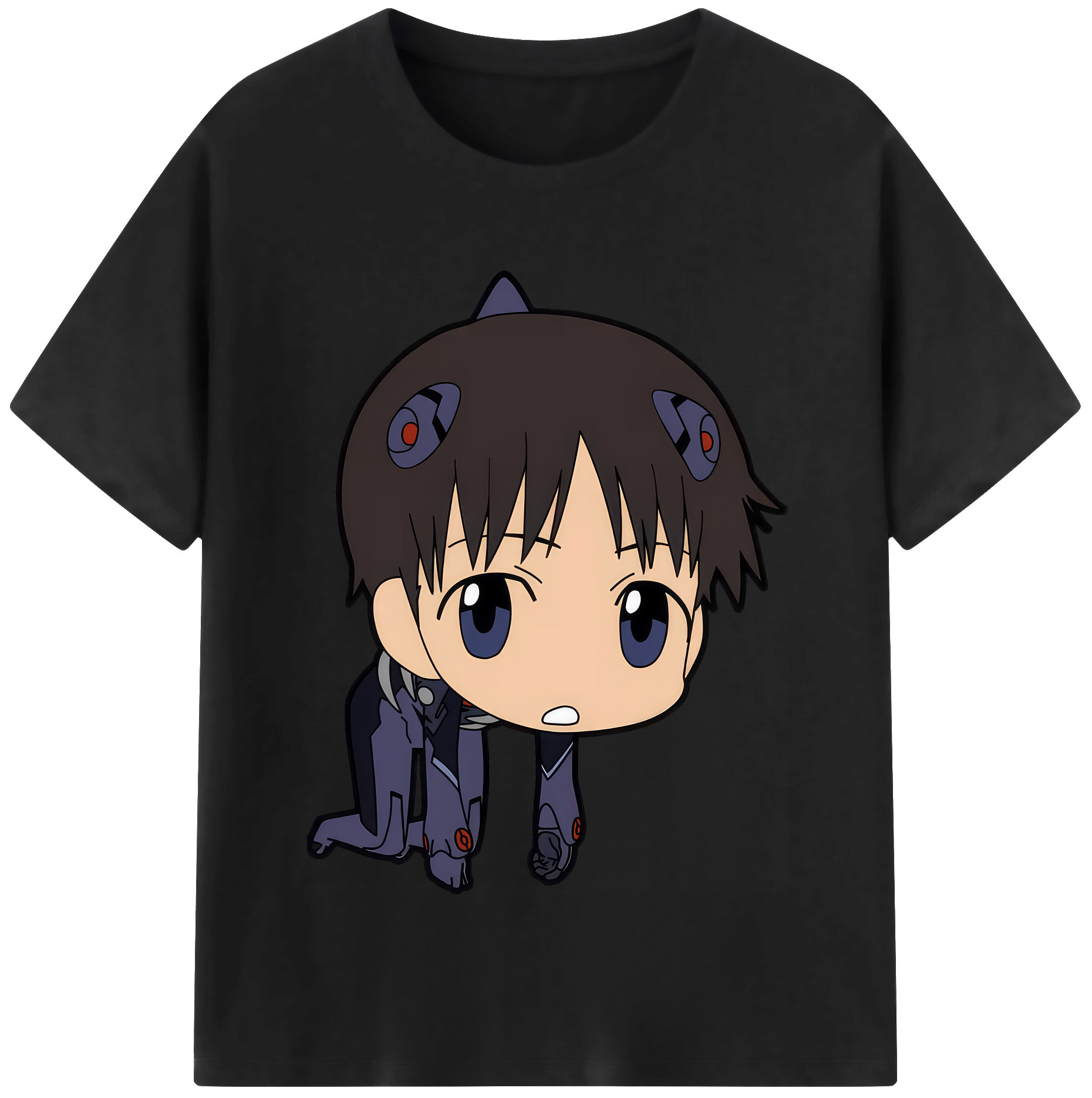 （画像用） EVA 新世紀エヴァンゲリオン 綿100％半袖Tシャツ（フロントプリント）