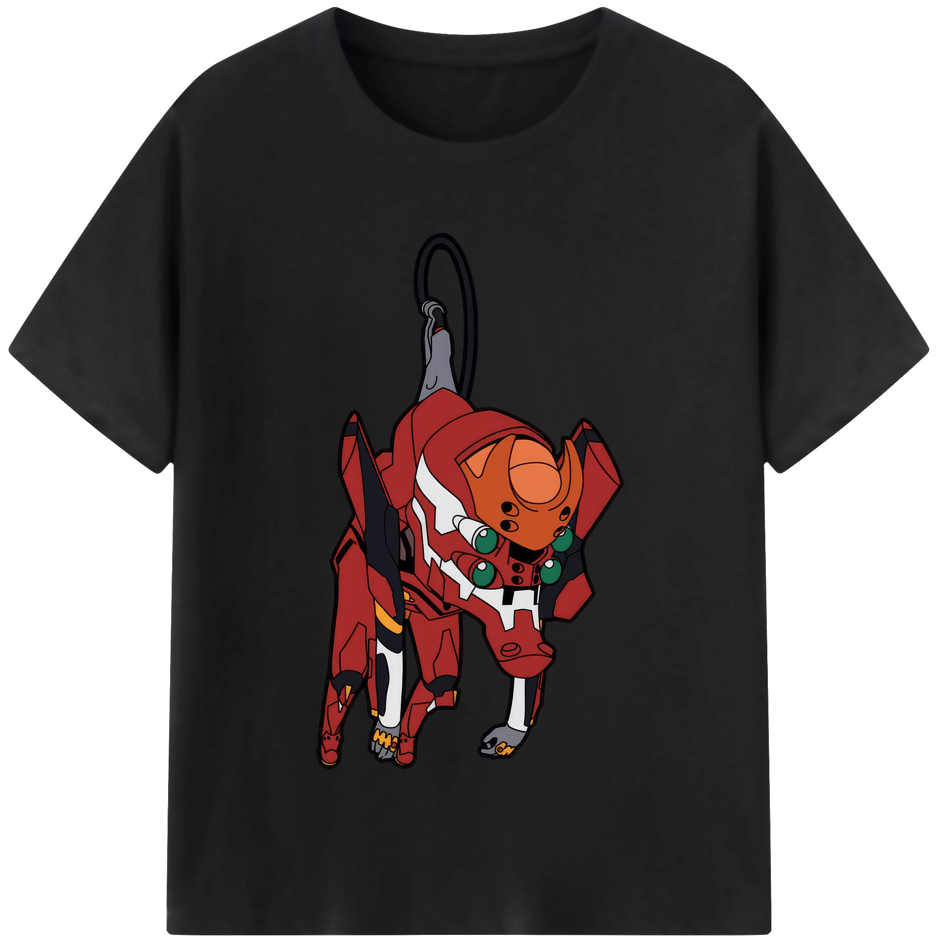（画像用） EVA 新世紀エヴァンゲリオン 綿100％半袖Tシャツ（フロントプリント）
