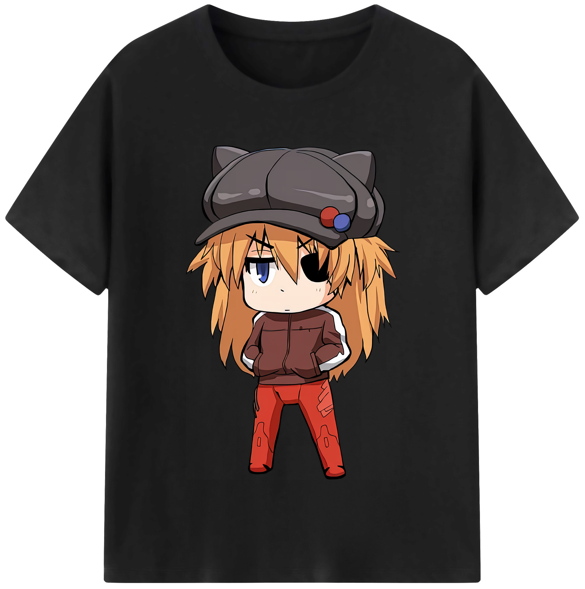 （画像用） EVA 新世紀エヴァンゲリオン 綿100％半袖Tシャツ（フロントプリント）