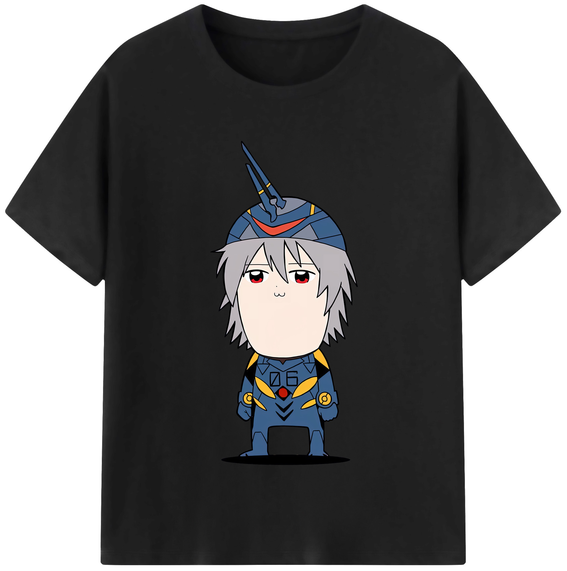 （画像用） EVA 新世紀エヴァンゲリオン 綿100％半袖Tシャツ（フロントプリント）