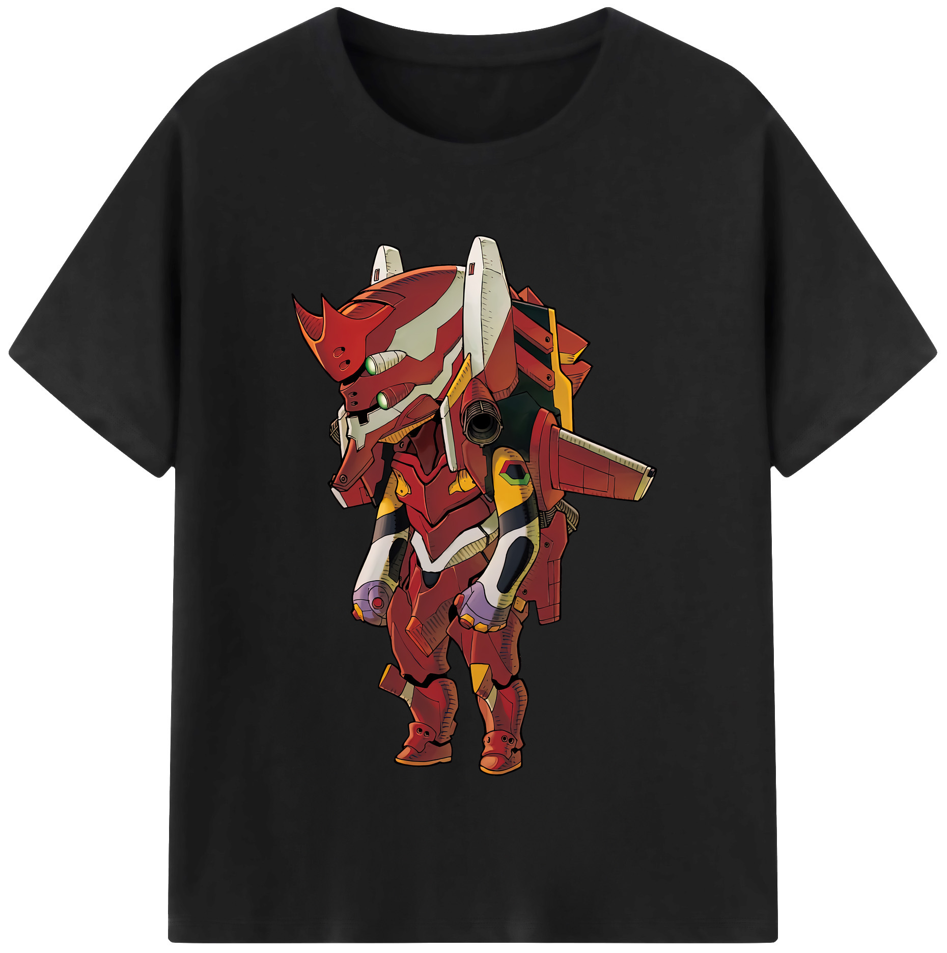 （画像用） EVA 新世紀エヴァンゲリオン 綿100％半袖Tシャツ（フロントプリント）