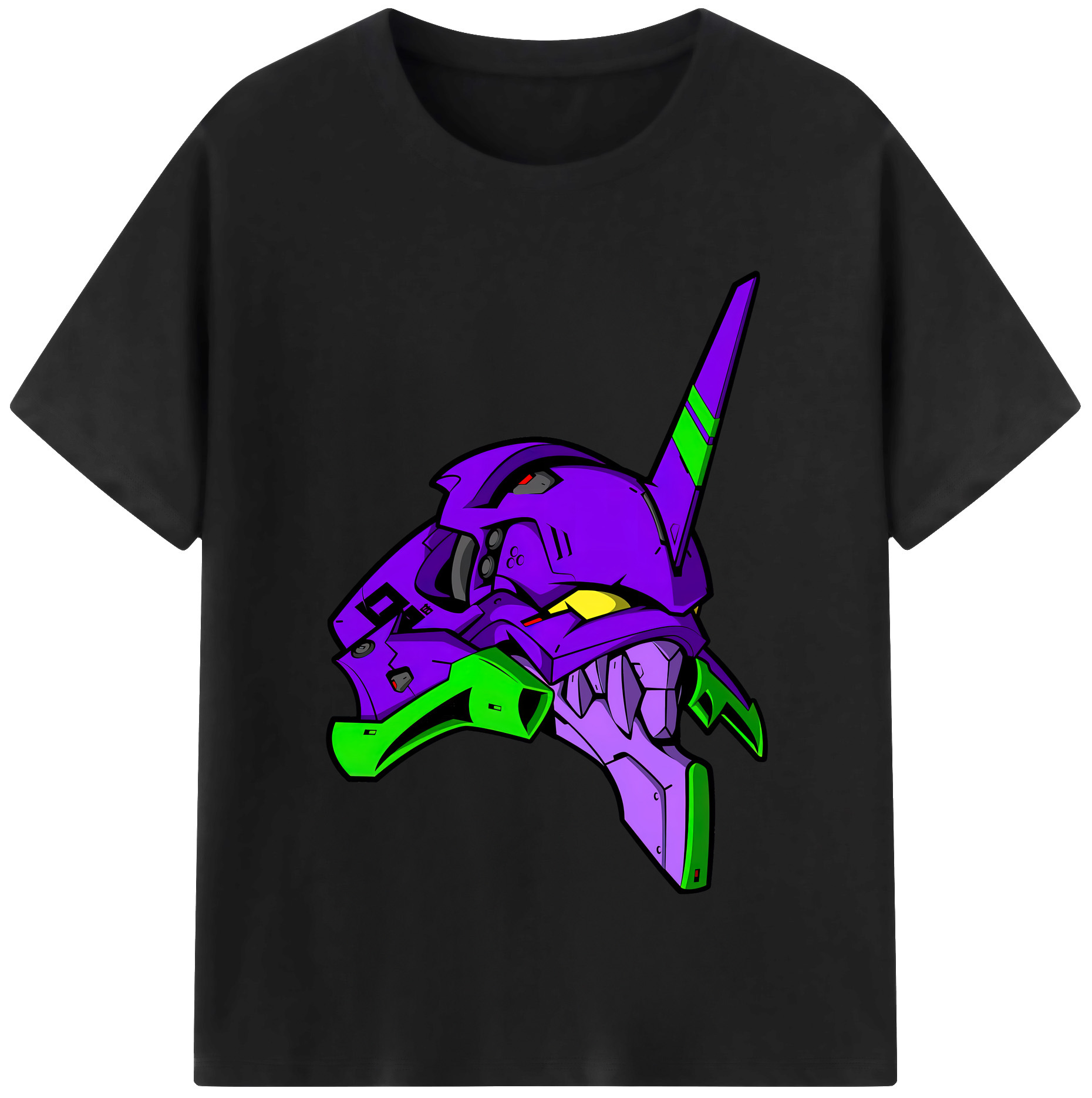 （画像用） EVA 新世紀エヴァンゲリオン 綿100％半袖Tシャツ（フロントプリント）