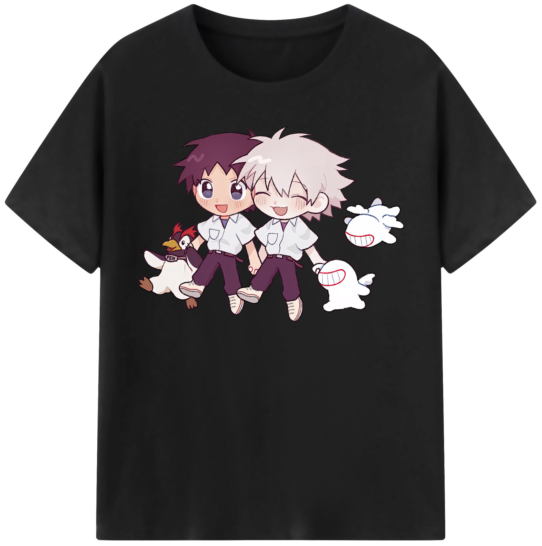 （画像用） EVA 新世紀エヴァンゲリオン 綿100％半袖Tシャツ（フロントプリント）