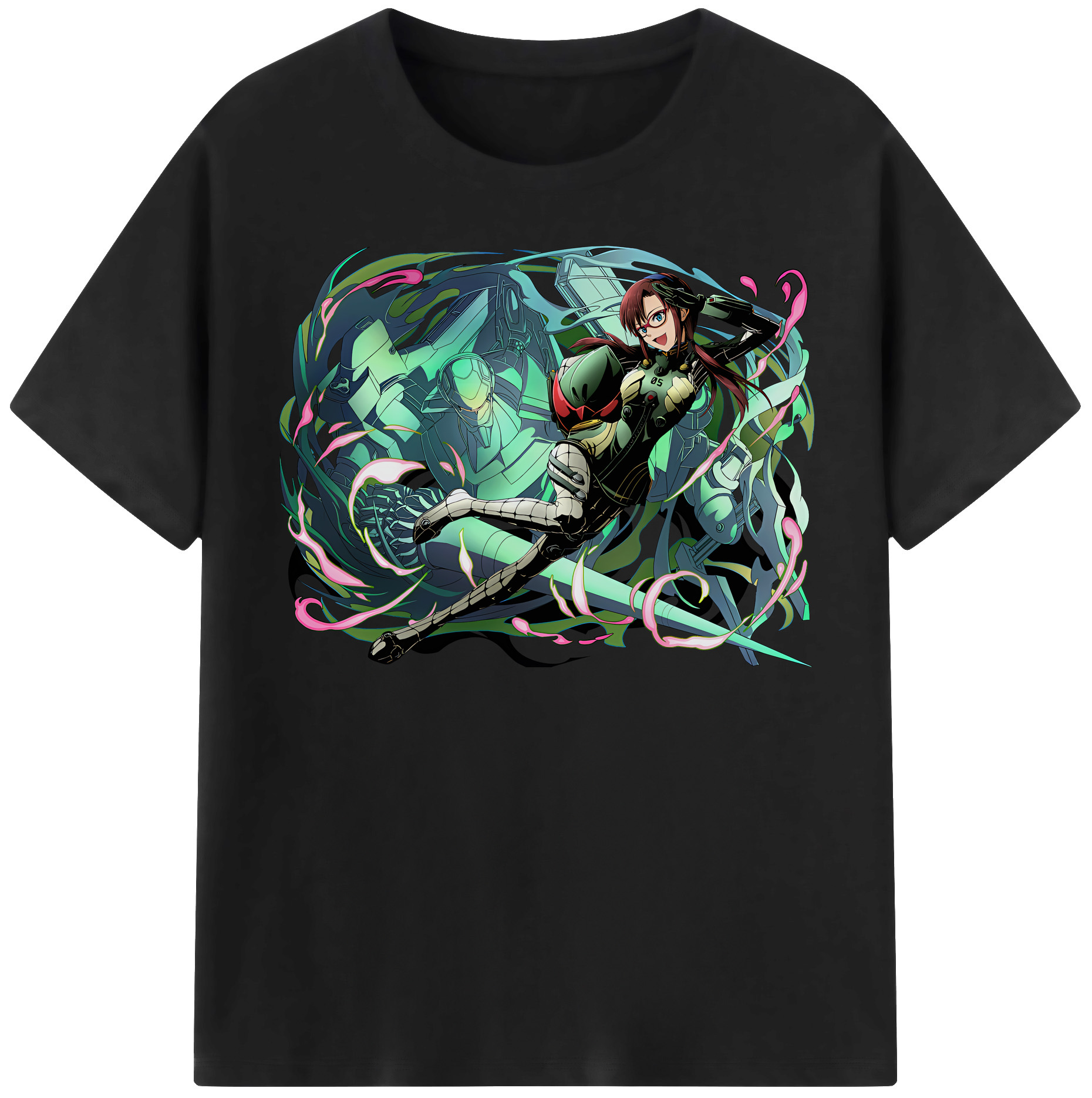 （画像用） EVA 新世紀エヴァンゲリオン 綿100％半袖Tシャツ（フロントプリント）