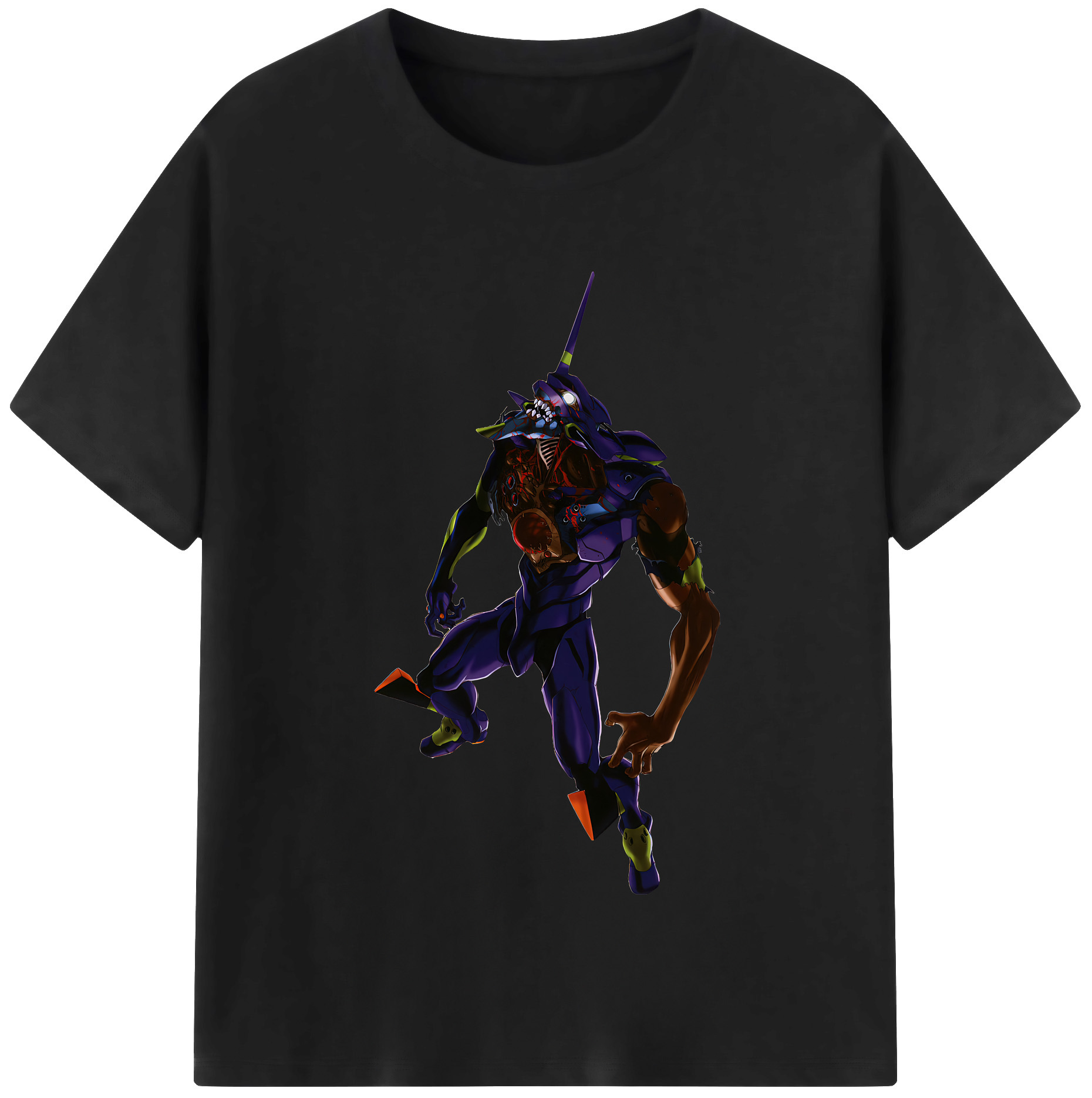 （画像用） EVA 新世紀エヴァンゲリオン 綿100％半袖Tシャツ（フロントプリント）