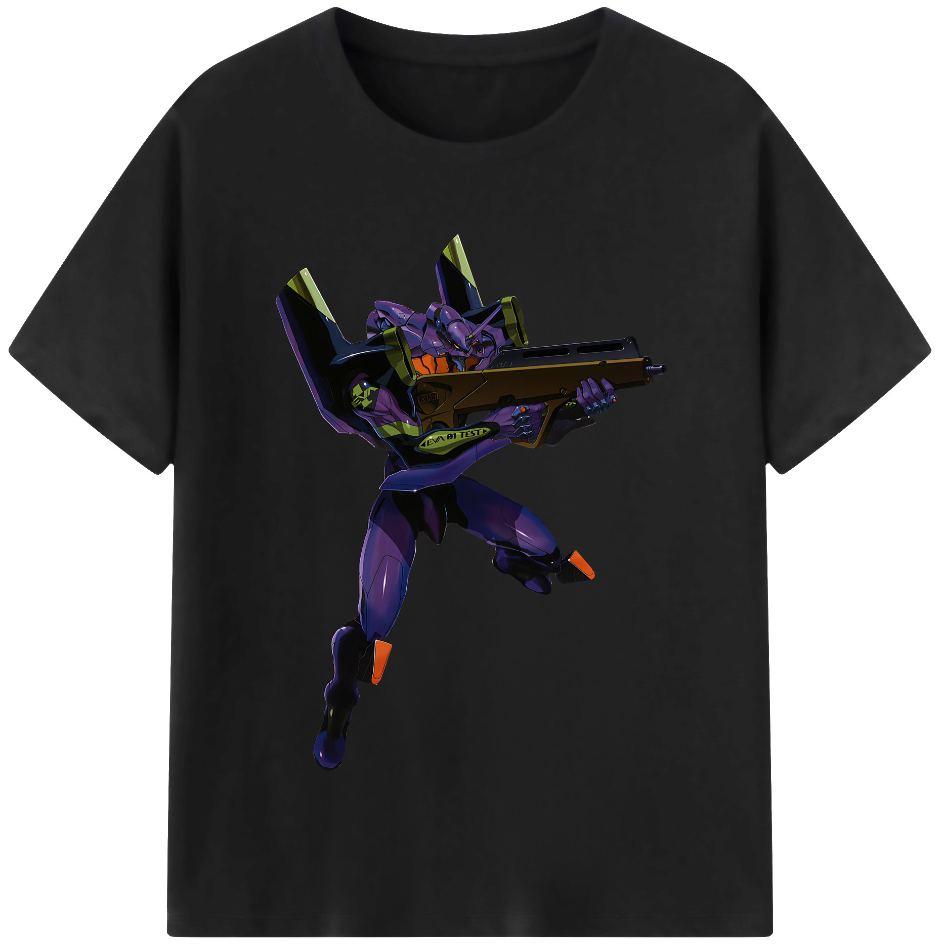 （画像用） EVA 新世紀エヴァンゲリオン 綿100％半袖Tシャツ（フロントプリント）