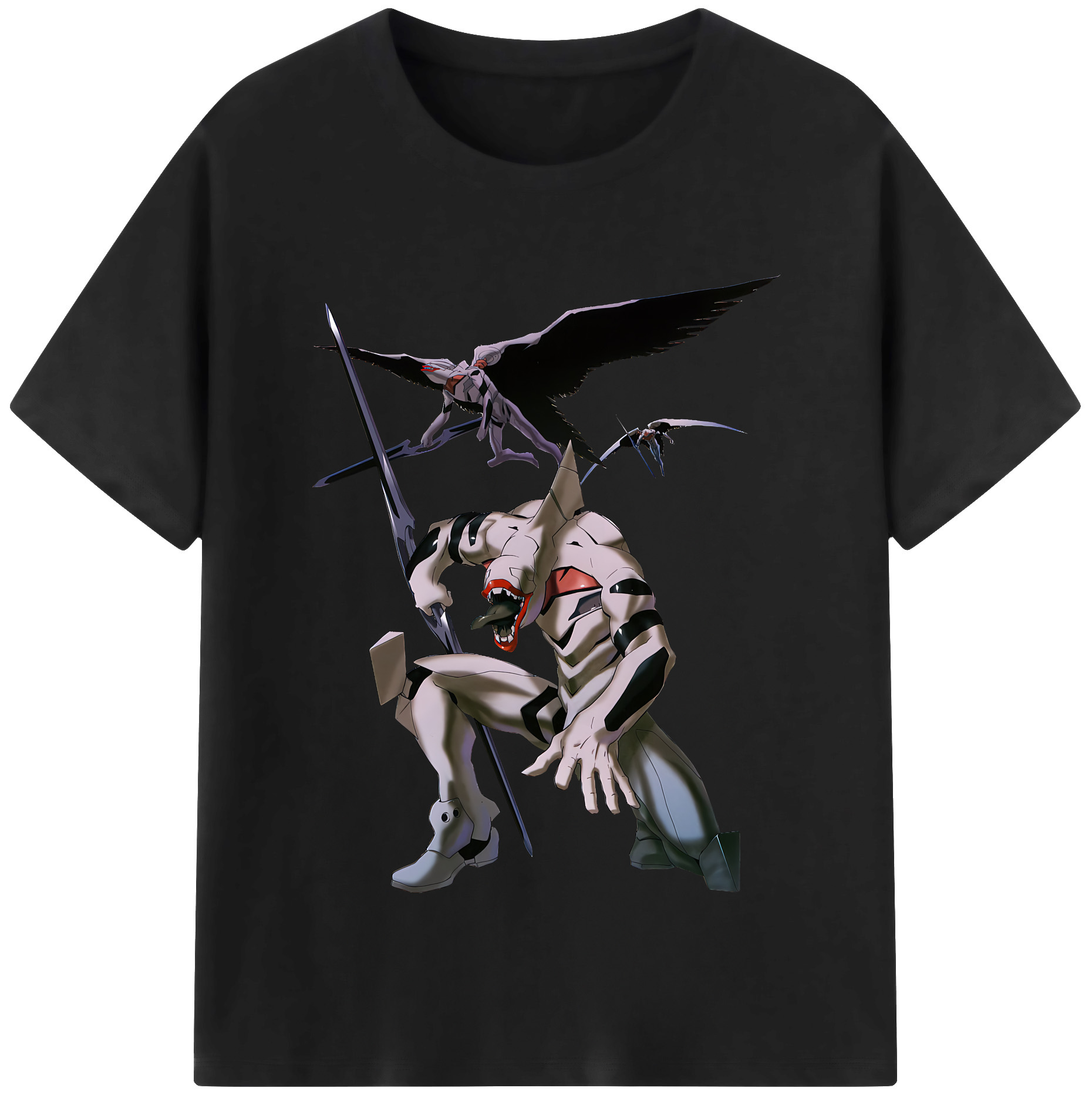 （画像用） EVA 新世紀エヴァンゲリオン 綿100％半袖Tシャツ（フロントプリント）