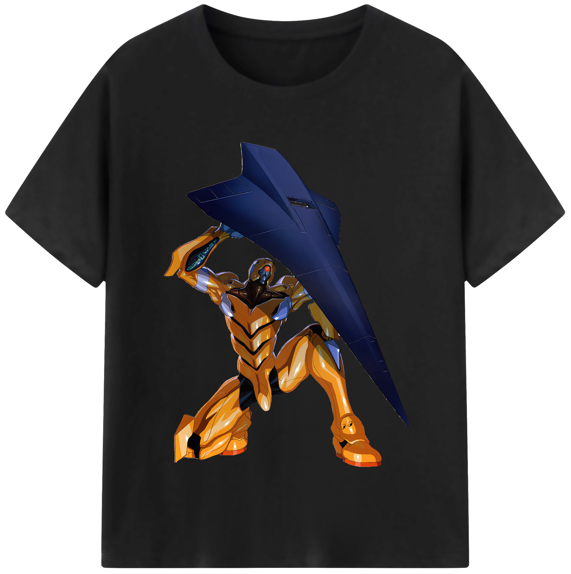 （画像用） EVA 新世紀エヴァンゲリオン 綿100％半袖Tシャツ（フロントプリント）