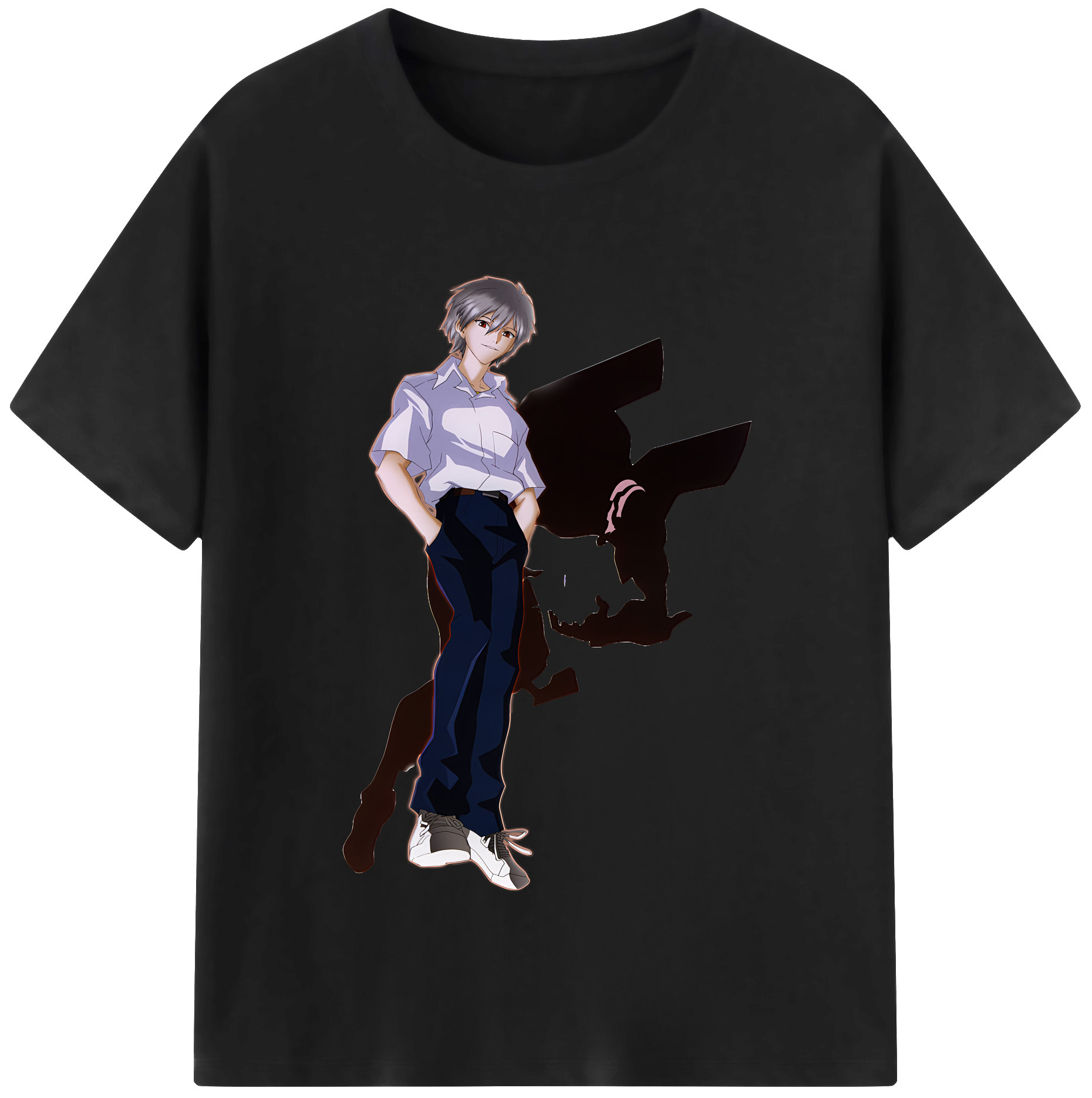 （画像用） EVA 新世紀エヴァンゲリオン 綿100％半袖Tシャツ（フロントプリント）